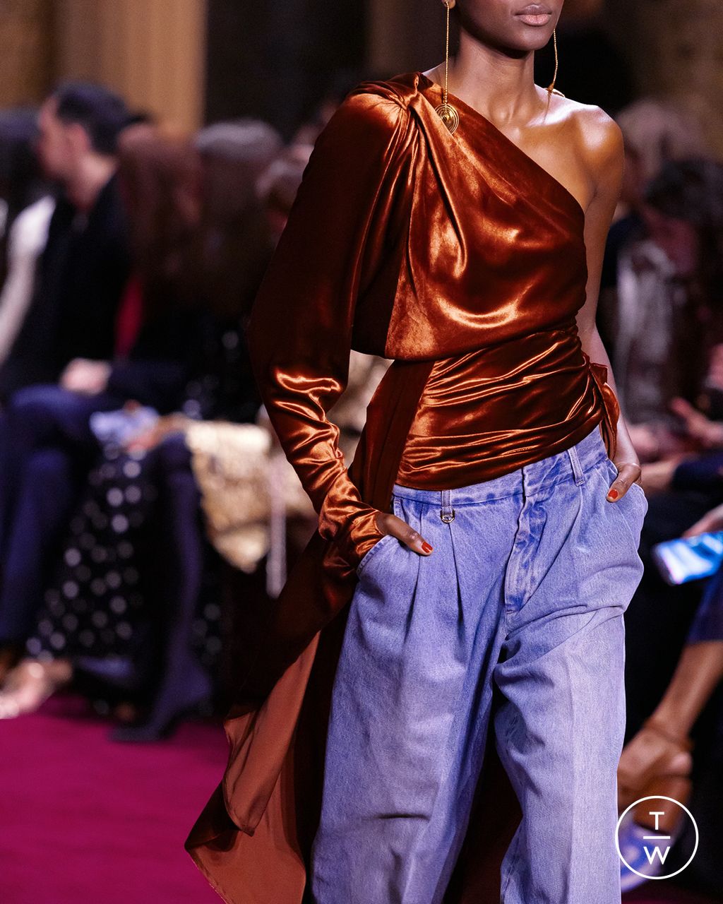 Fashion Week Paris Fall/Winter 2024 look 32 from the Zimmermann collection womenswear accessories