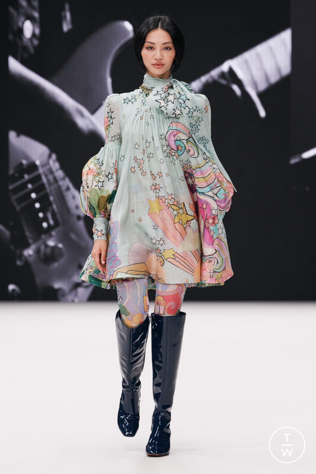 Fashion Week New York Fall/Winter 2021 look 33 from the Zimmermann collection womenswear