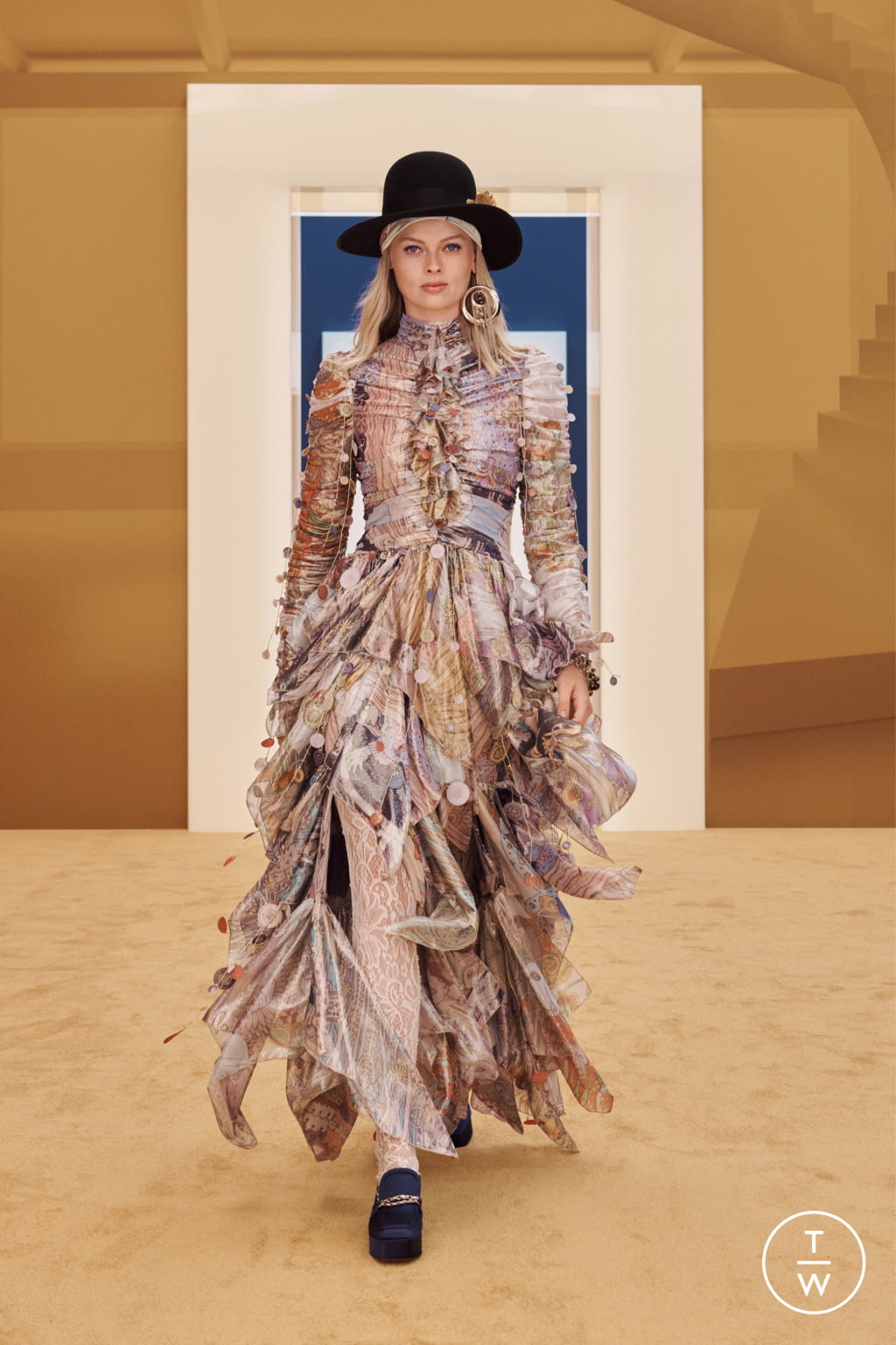 Fashion Week New York Fall/Winter 2022 look 35 from the Zimmermann collection womenswear