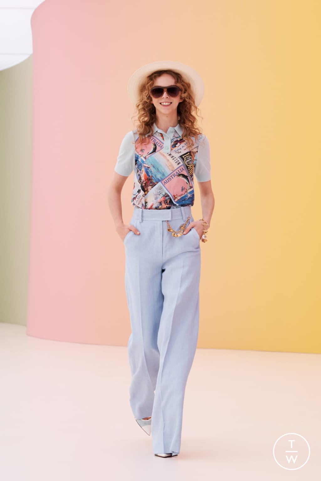 Fashion Week New York Resort 2022 look 26 de la collection Zimmermann womenswear