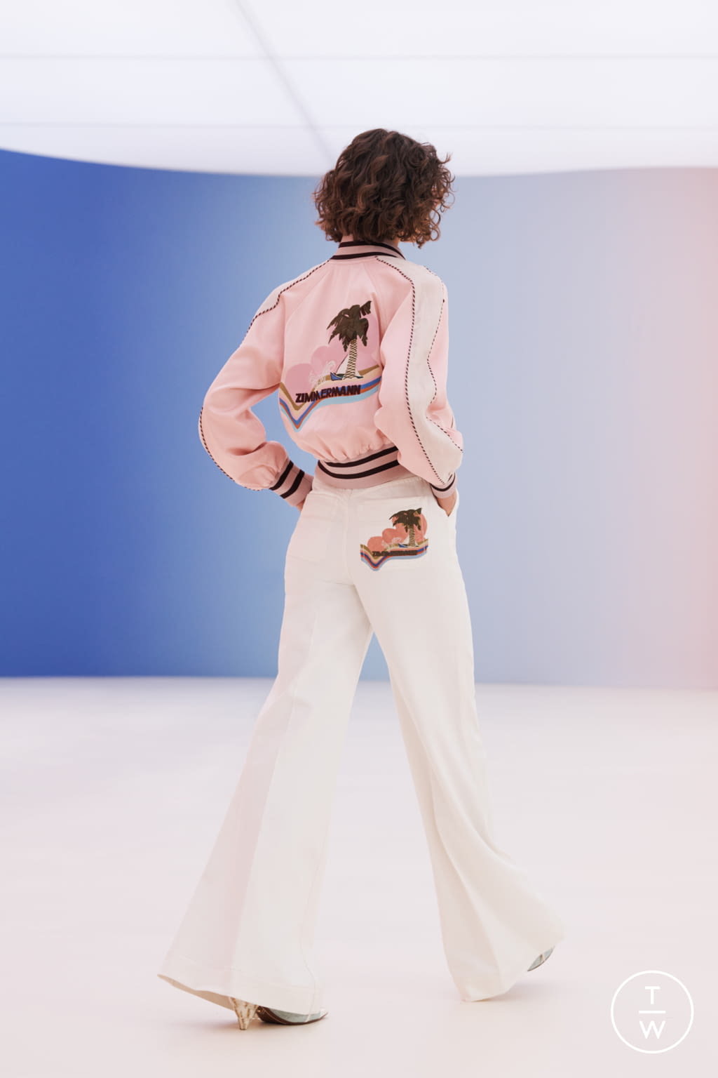 Fashion Week New York Resort 2022 look 32 from the Zimmermann collection womenswear