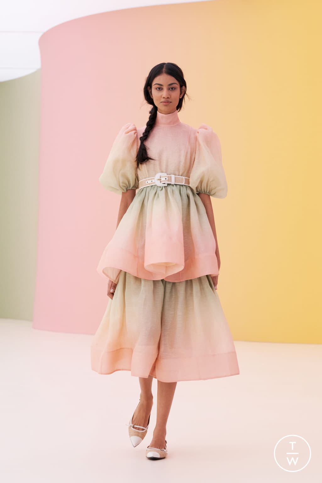 Fashion Week New York Resort 2022 look 41 from the Zimmermann collection womenswear