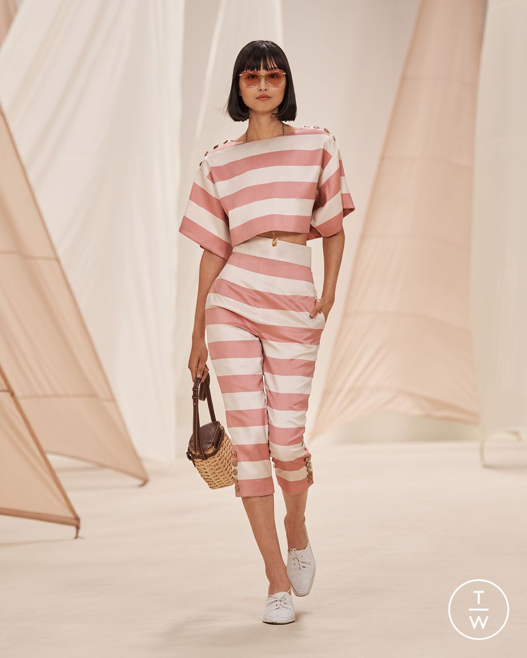 Fashion Week New York Resort 2023 look 34 from the Zimmermann collection womenswear