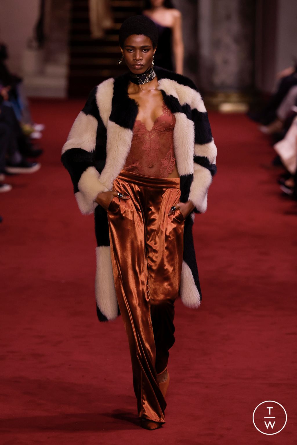 Fashion Week Paris Fall/Winter 2024 look 43 from the Zimmermann collection womenswear