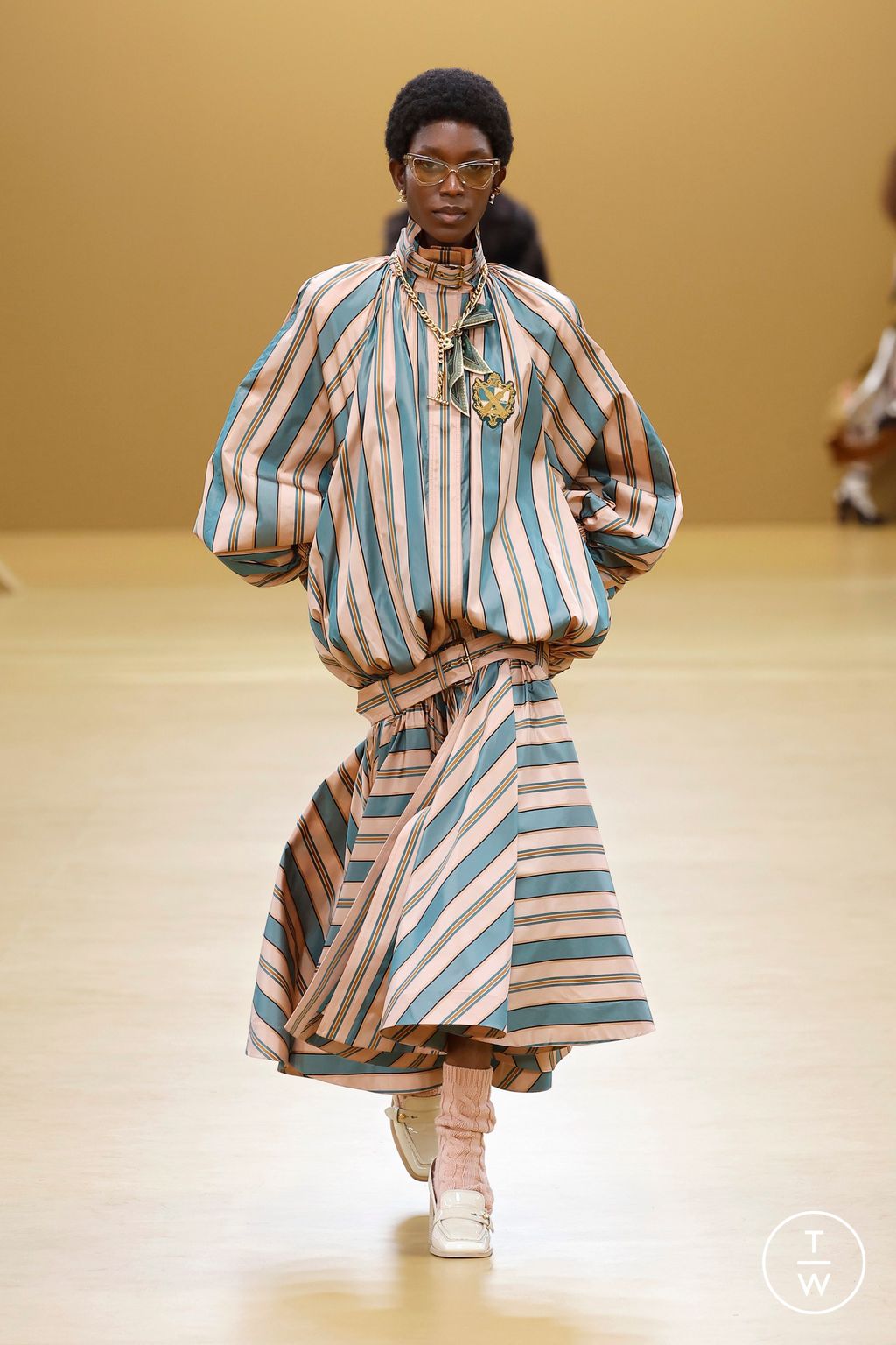 Fashion Week Paris Fall/Winter 2026 look 9 from the Zimmermann collection womenswear