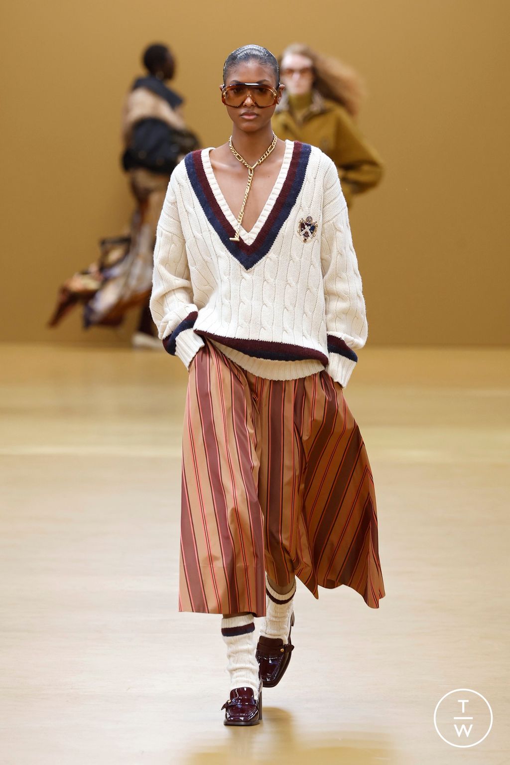 Fashion Week Paris Fall/Winter 2026 look 12 from the Zimmermann collection 女装