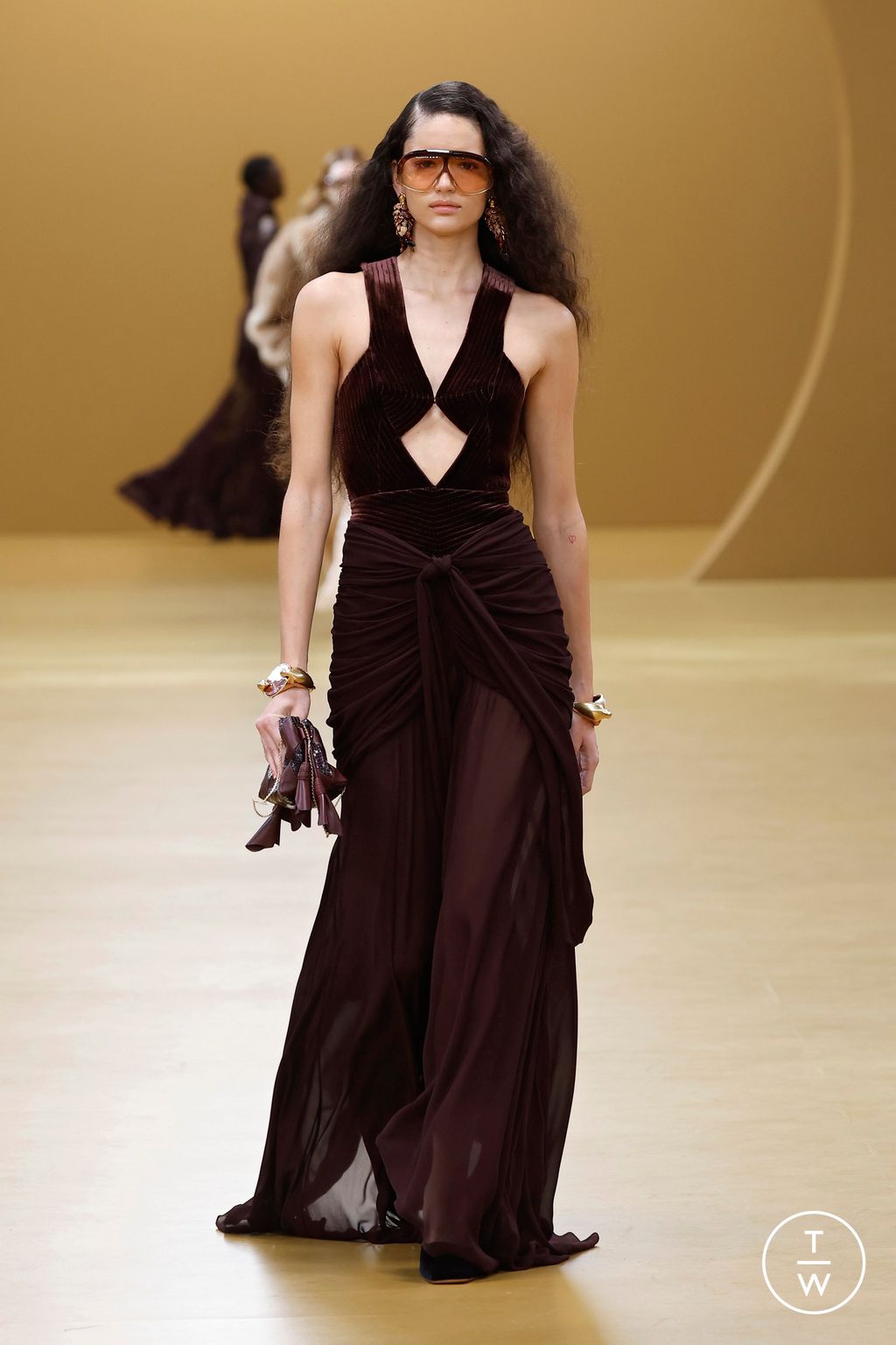 Fashion Week Paris Fall/Winter 2026 look 28 from the Zimmermann collection womenswear