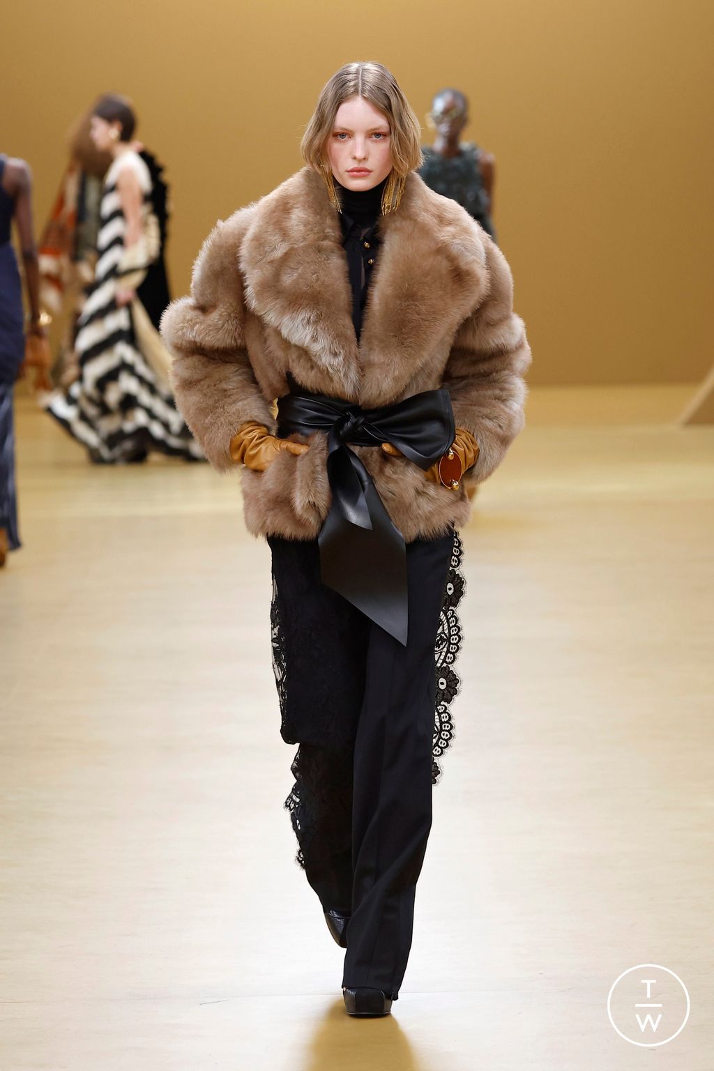Fashion Week Paris Fall/Winter 2026 look 45 from the Zimmermann collection womenswear