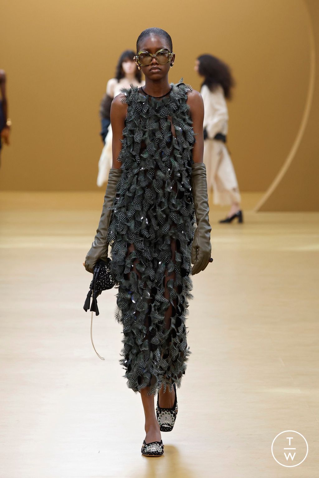 Fashion Week Paris Fall/Winter 2026 look 46 from the Zimmermann collection 女装