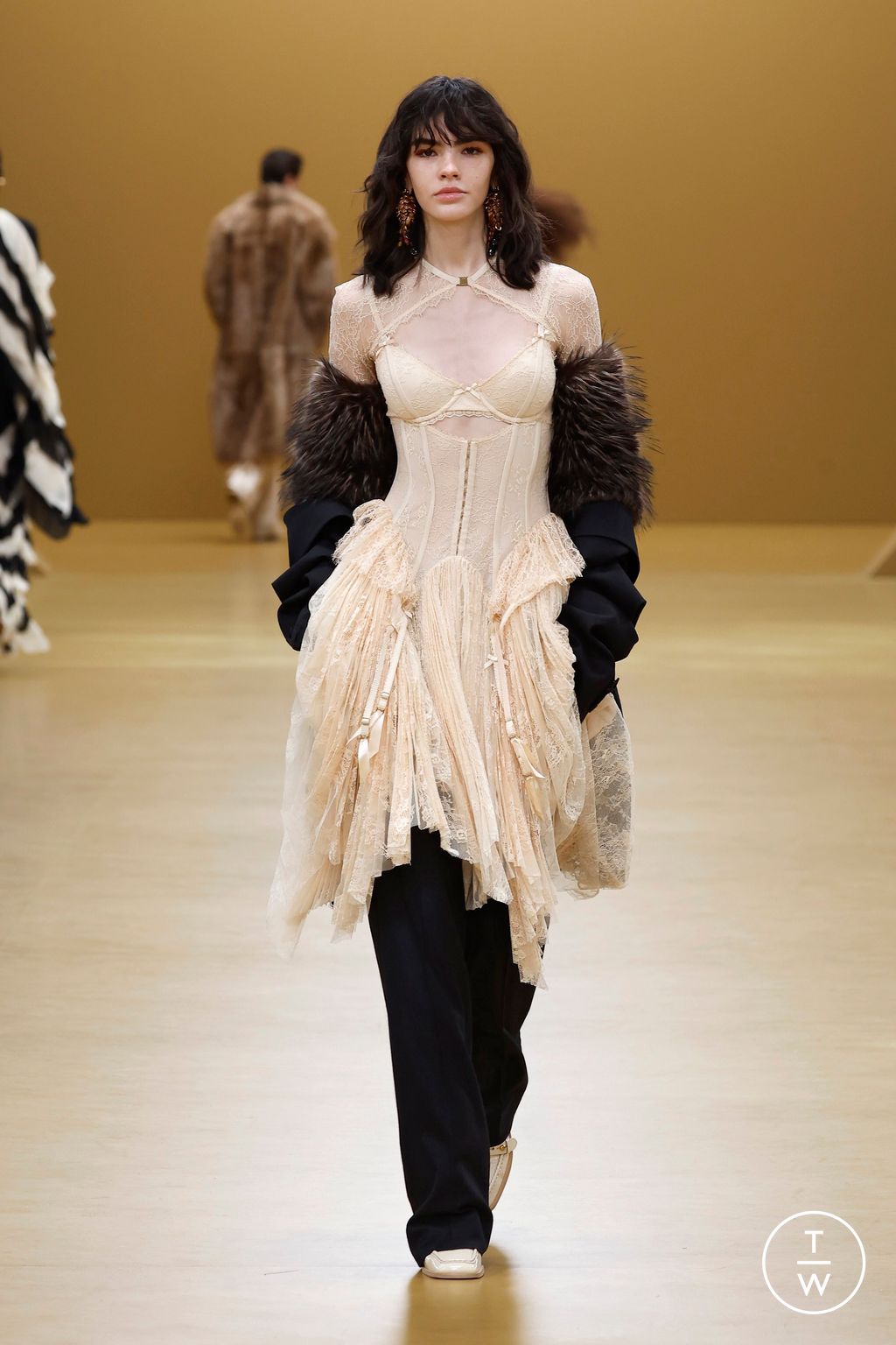 Fashion Week Paris Fall/Winter 2026 look 47 from the Zimmermann collection 女装