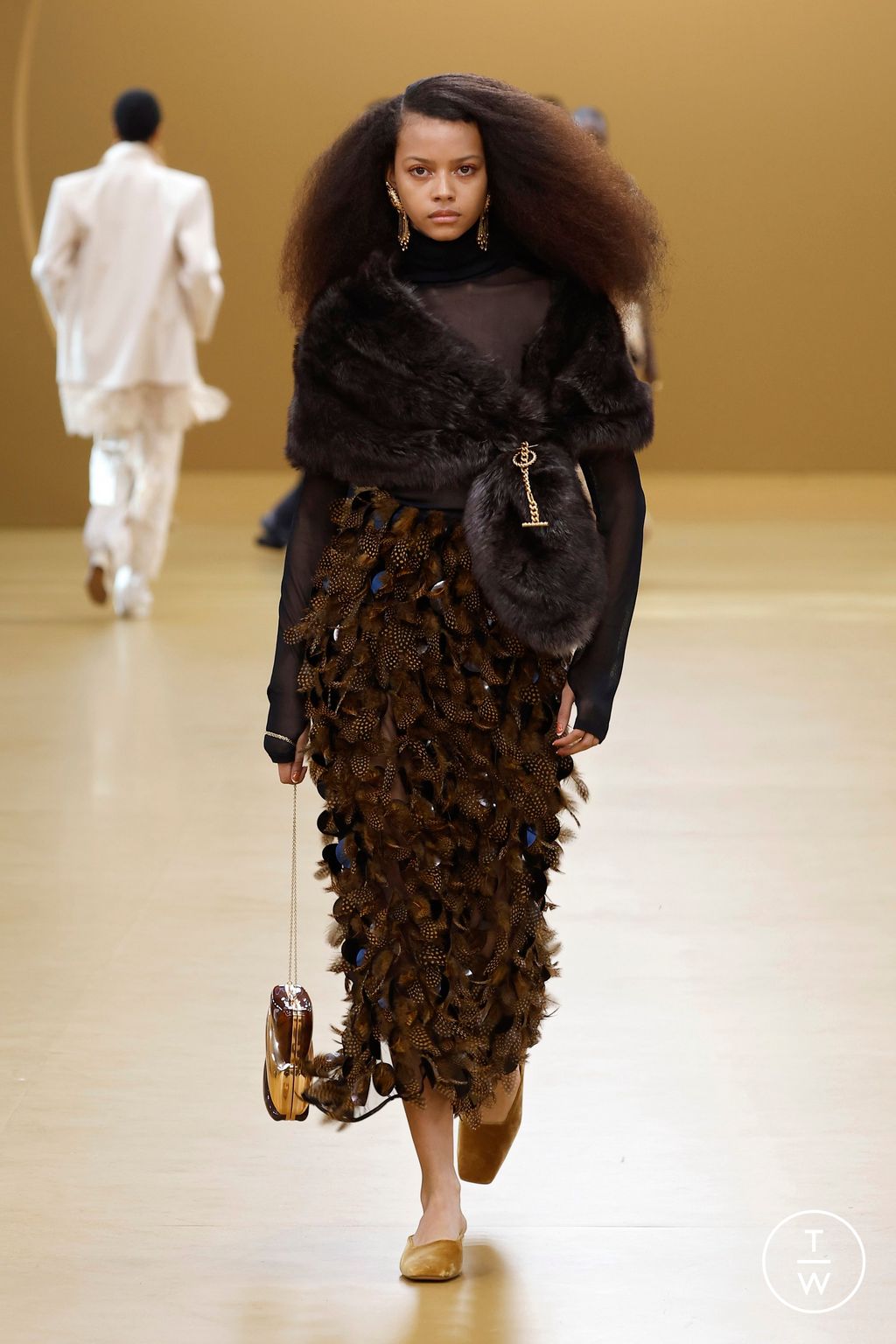 Fashion Week Paris Fall/Winter 2026 look 48 from the Zimmermann collection 女装