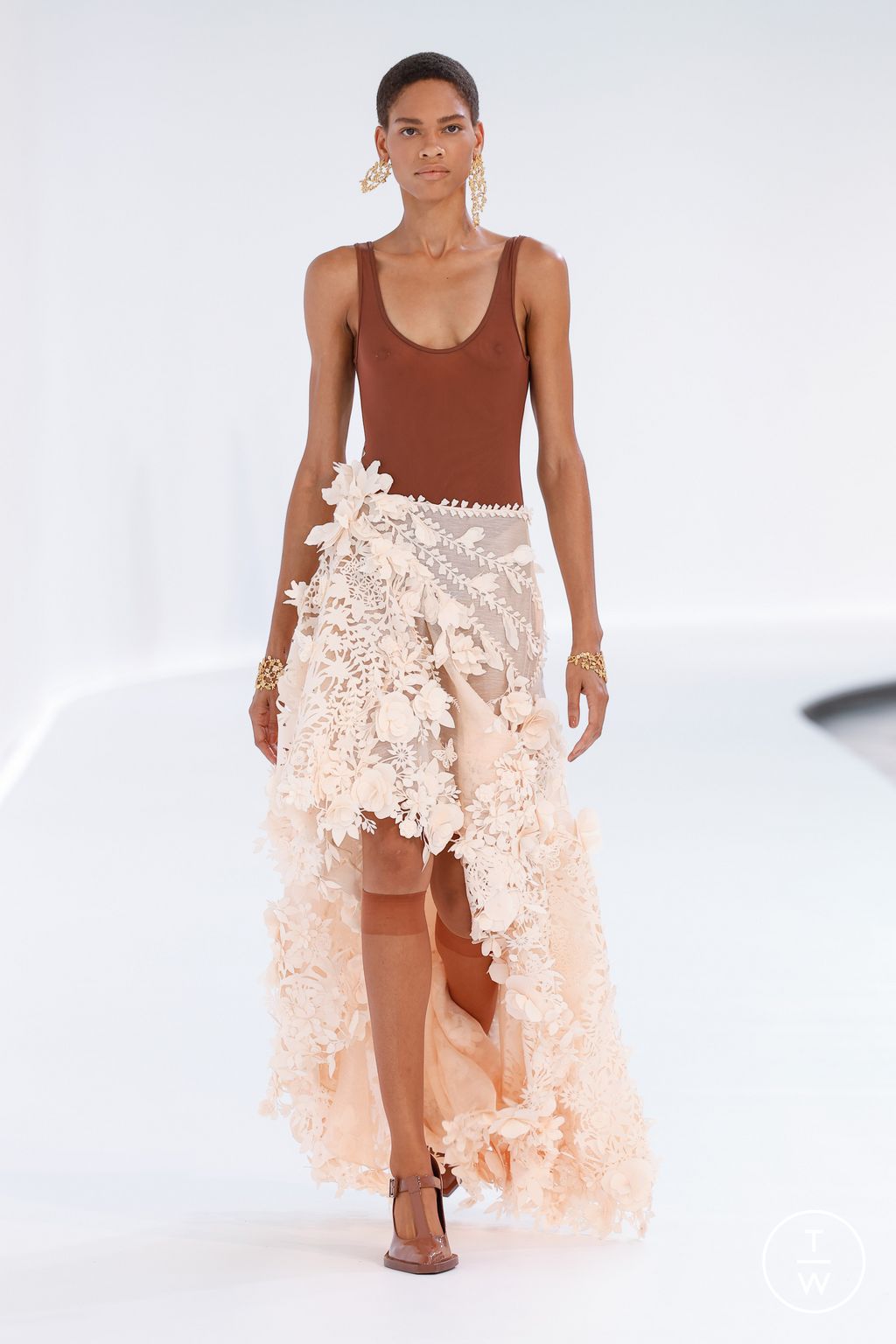 Fashion Week Paris Spring/Summer 2024 look 5 from the Zimmermann collection womenswear