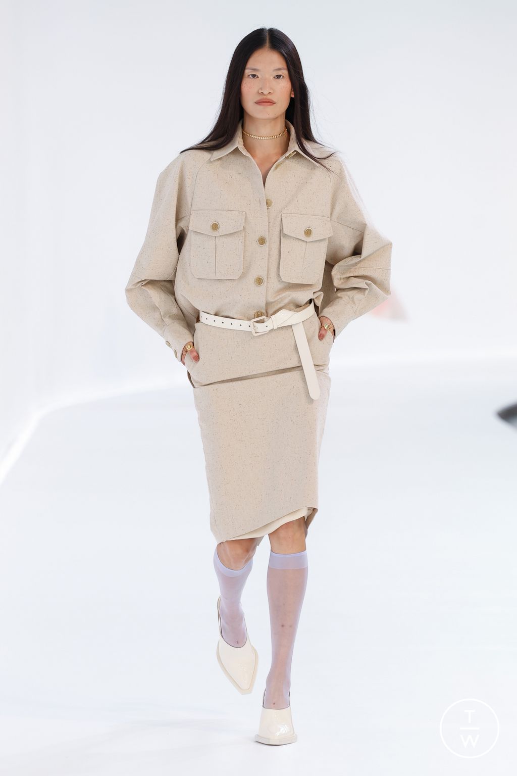 Fashion Week Paris Spring/Summer 2024 look 8 from the Zimmermann collection womenswear