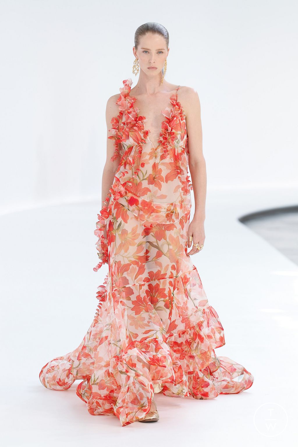 Fashion Week Paris Spring/Summer 2024 look 45 from the Zimmermann collection womenswear