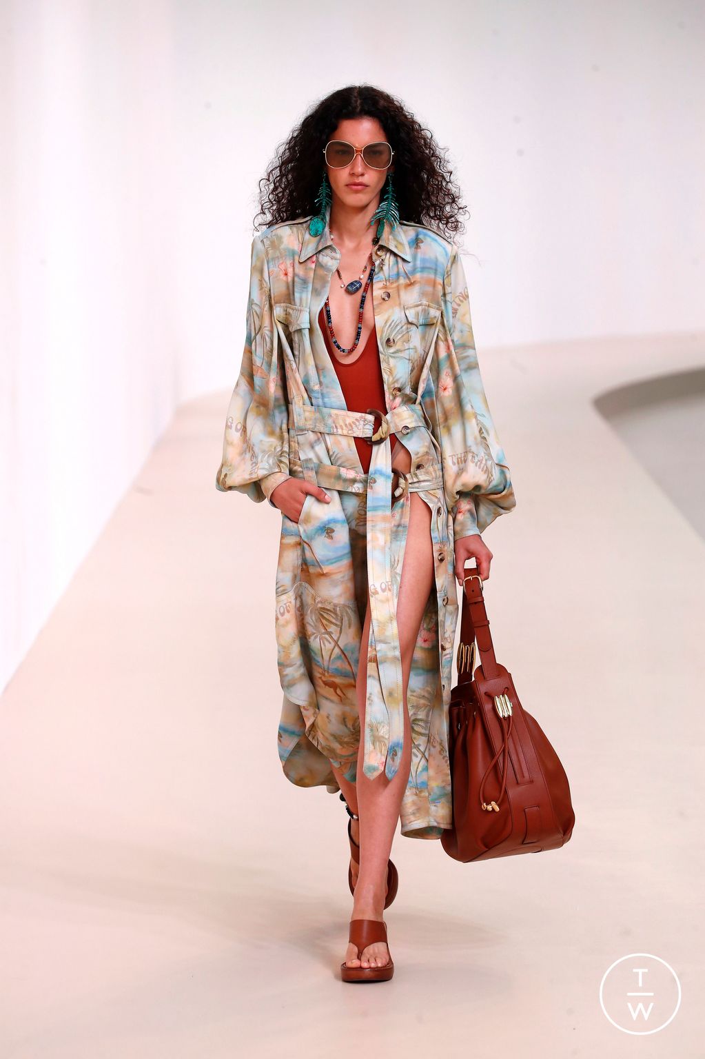 Fashion Week Paris Spring/Summer 2025 look 3 from the Zimmermann collection womenswear