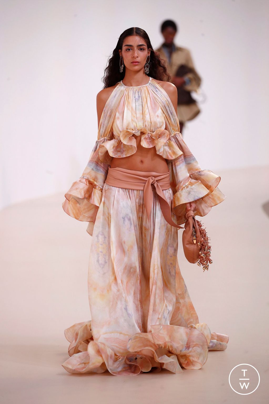 Fashion Week Paris Spring-Summer 2025 look 13 from the Zimmermann collection womenswear