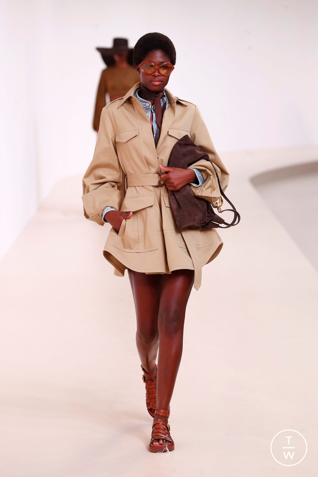 Fashion Week Paris Spring/Summer 2025 look 14 from the Zimmermann collection womenswear