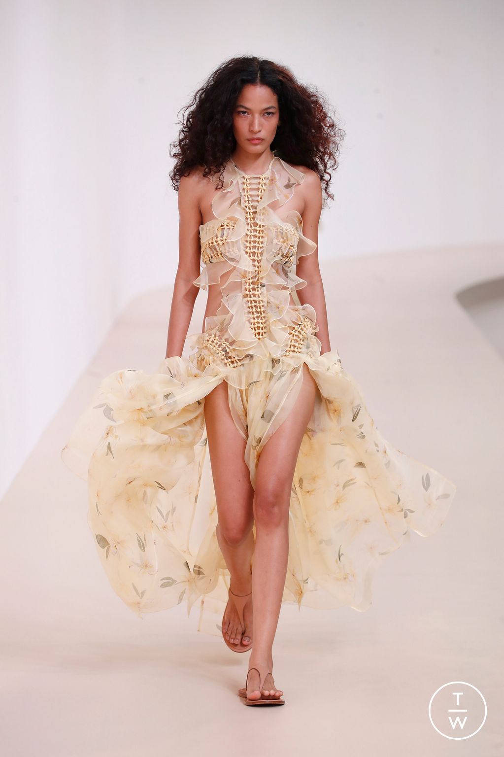 Fashion Week Paris Spring/Summer 2025 look 20 from the Zimmermann collection womenswear