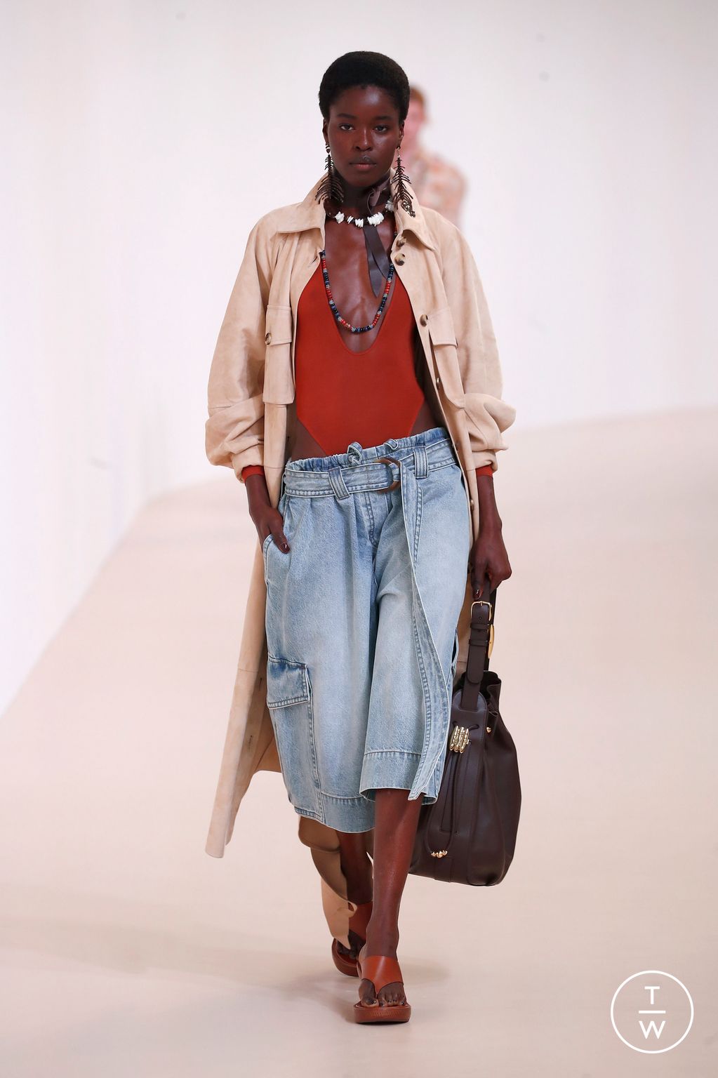Fashion Week Paris Spring/Summer 2025 look 30 from the Zimmermann collection womenswear