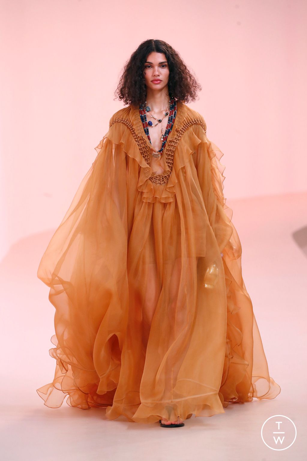 Fashion Week Paris Spring/Summer 2025 look 52 from the Zimmermann collection womenswear