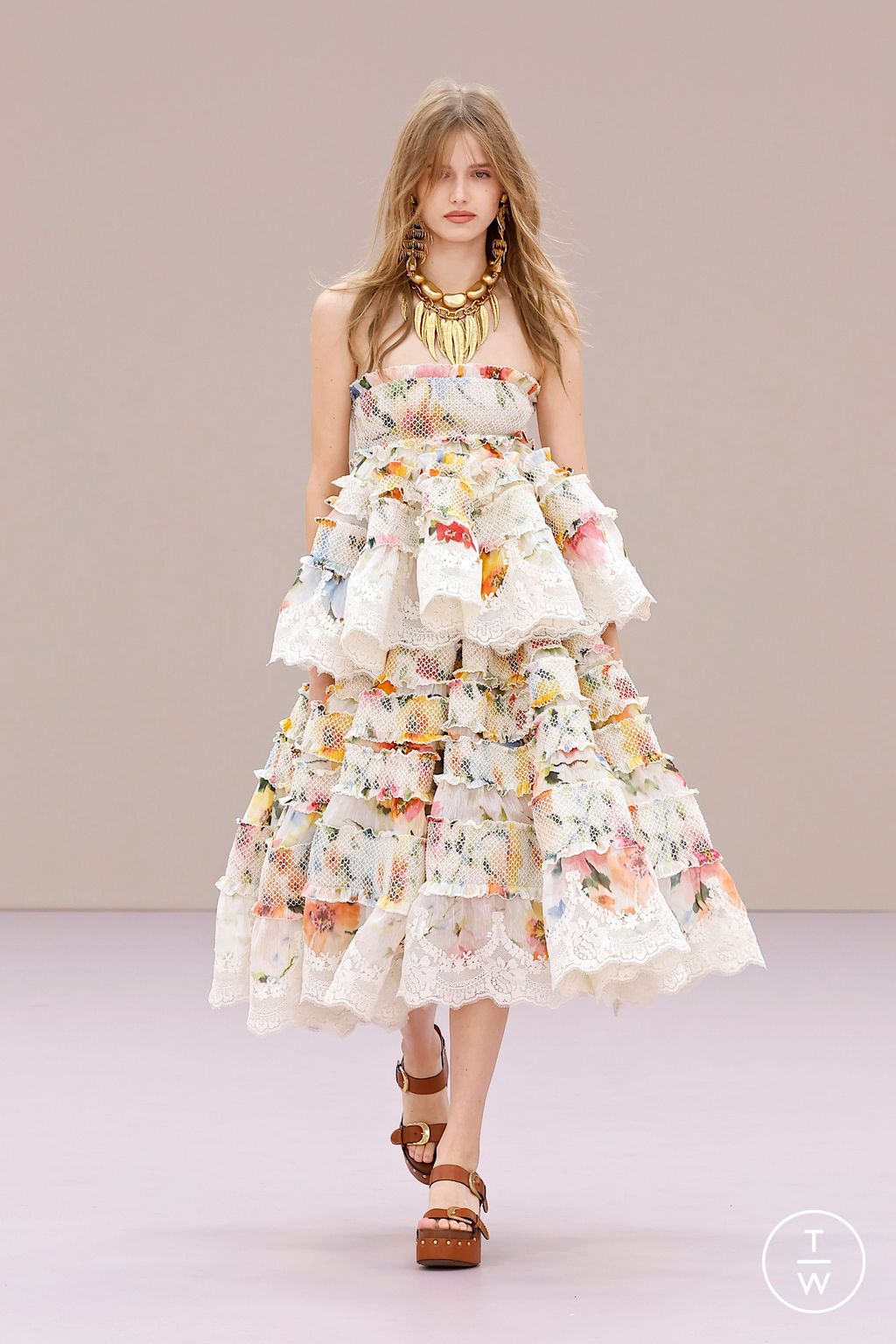 Fashion Week Paris Spring/Summer 2026 look 21 from the Zimmermann collection womenswear