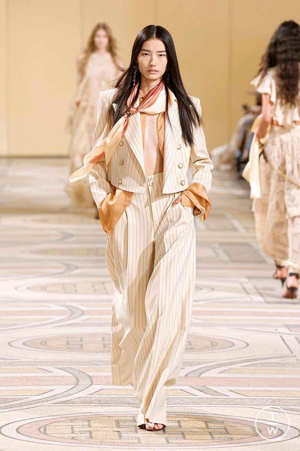Fashion Week Paris Fall/Winter 2025 look 11 from the Zimmermann collection womenswear