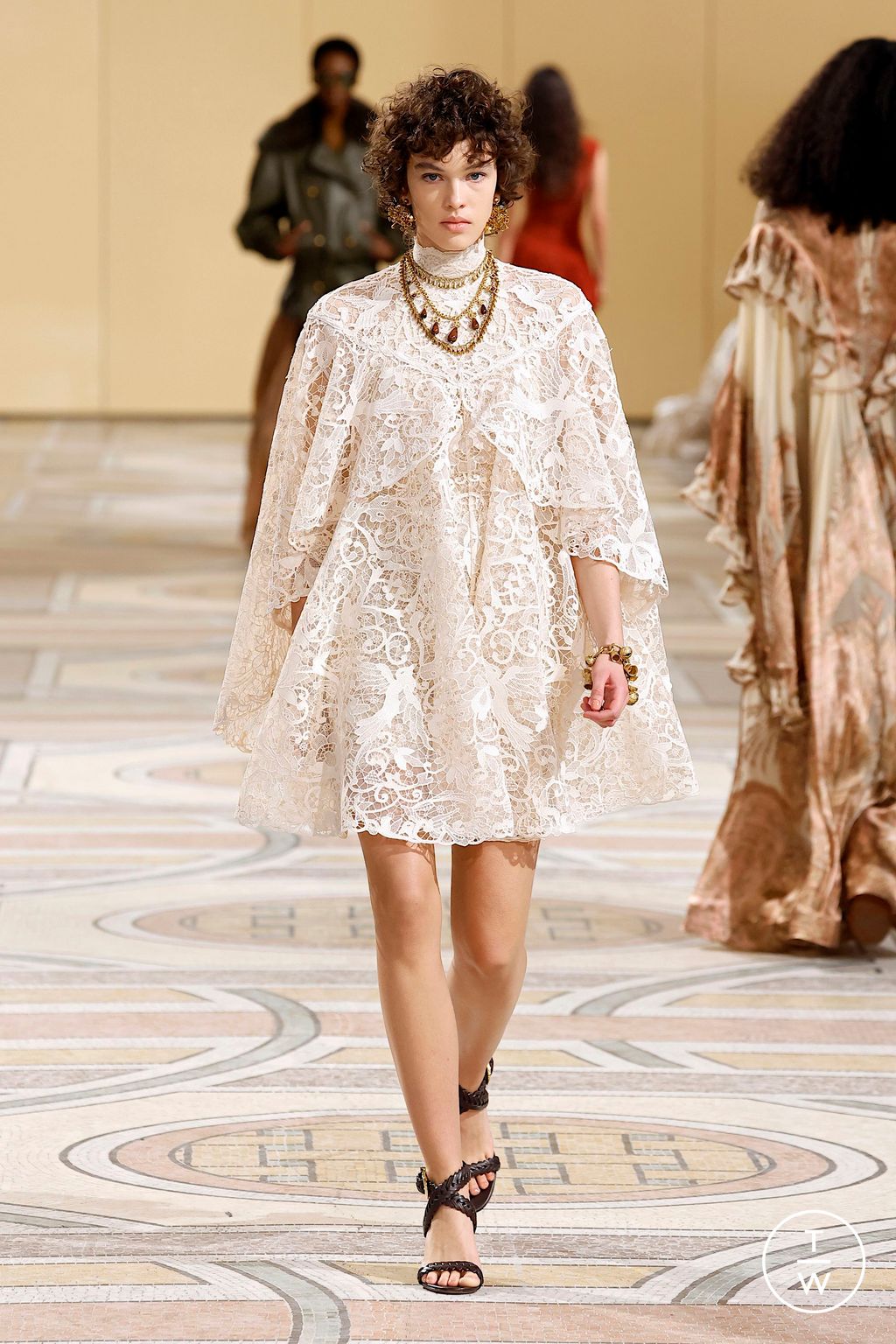Fashion Week Paris Fall/Winter 2025 look 26 from the Zimmermann collection womenswear