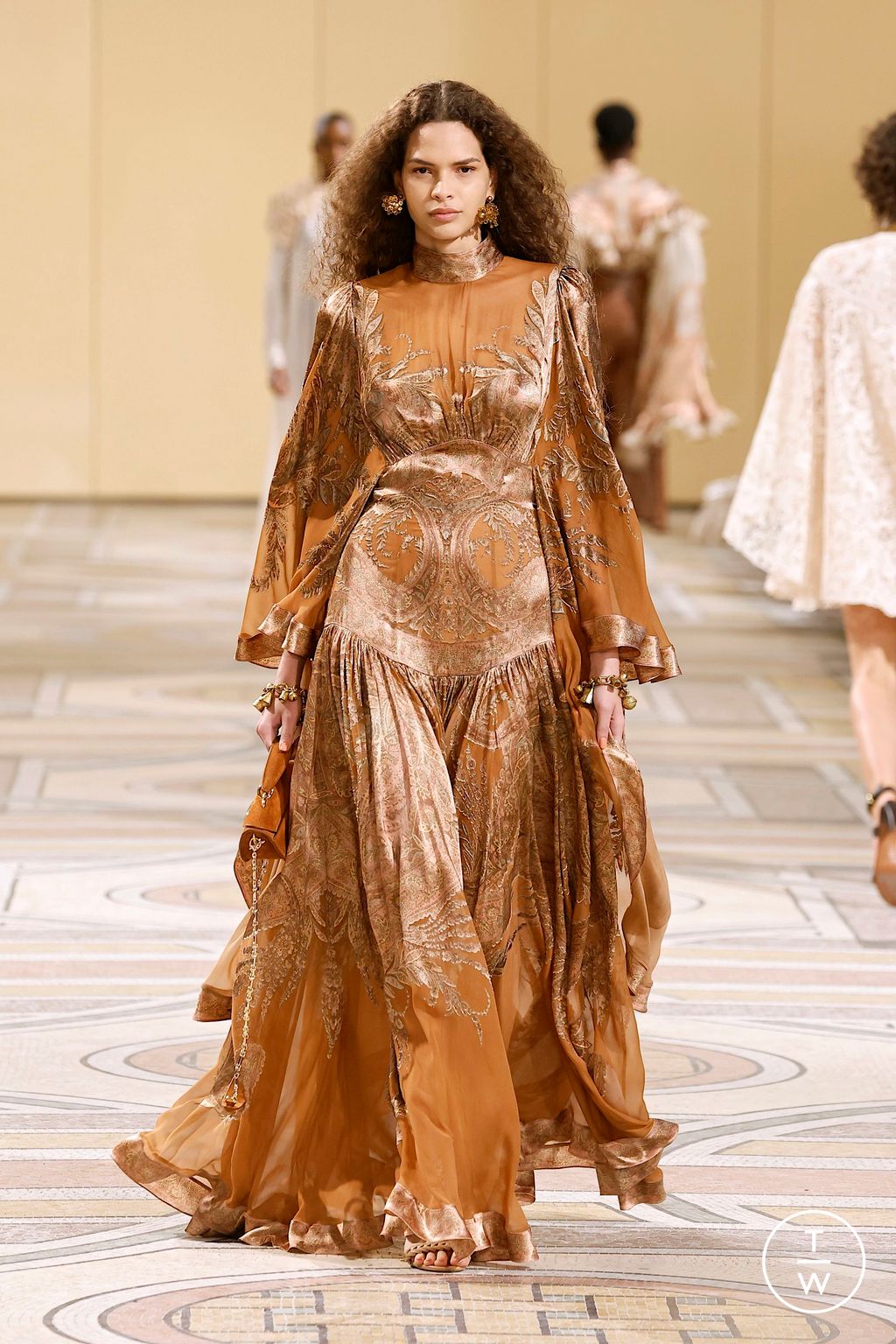 Fashion Week Paris Fall/Winter 2025 look 28 from the Zimmermann collection womenswear