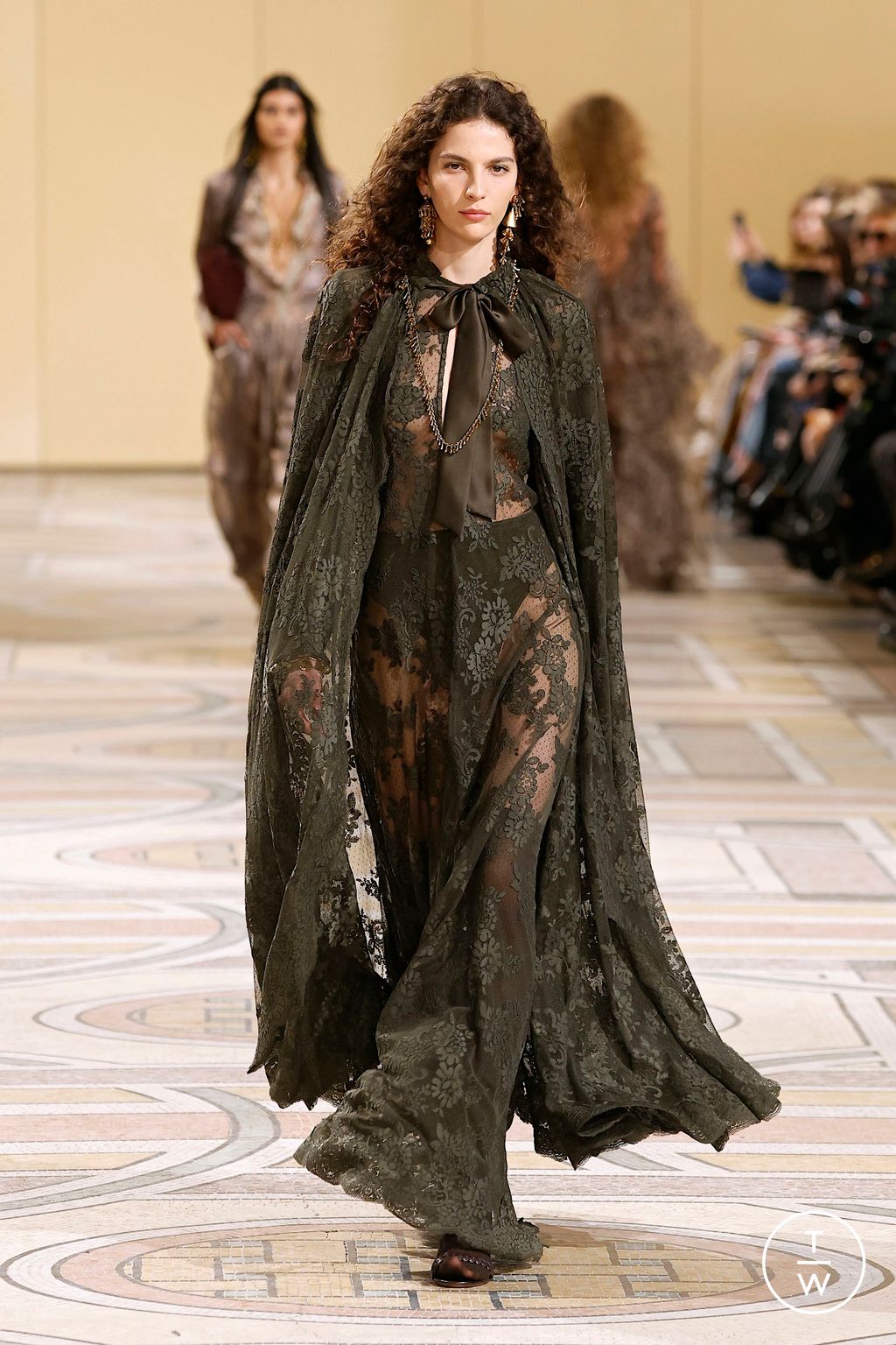 Fashion Week Paris Fall/Winter 2025 look 37 from the Zimmermann collection womenswear
