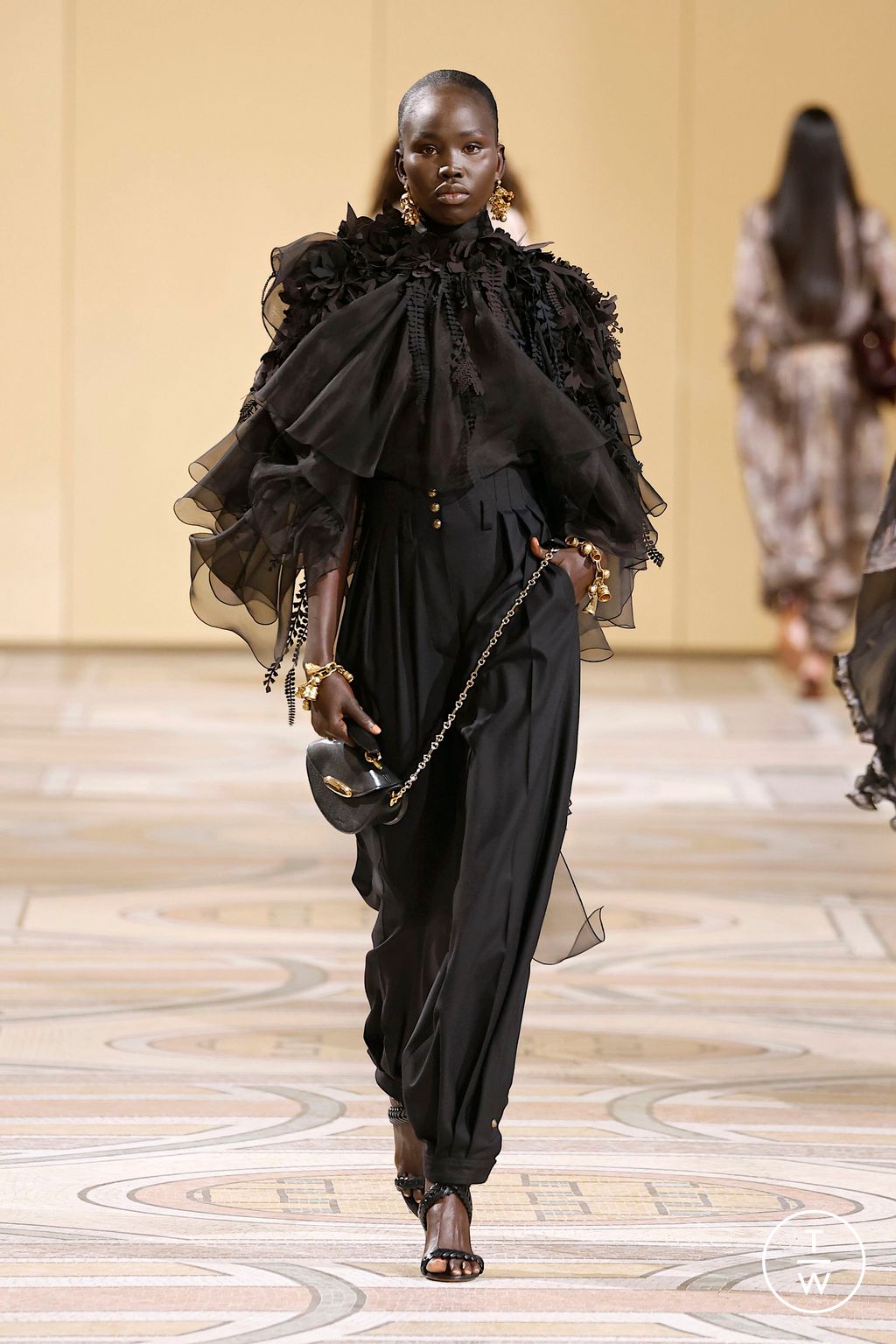 Fashion Week Paris Fall/Winter 2025 look 41 from the Zimmermann collection womenswear