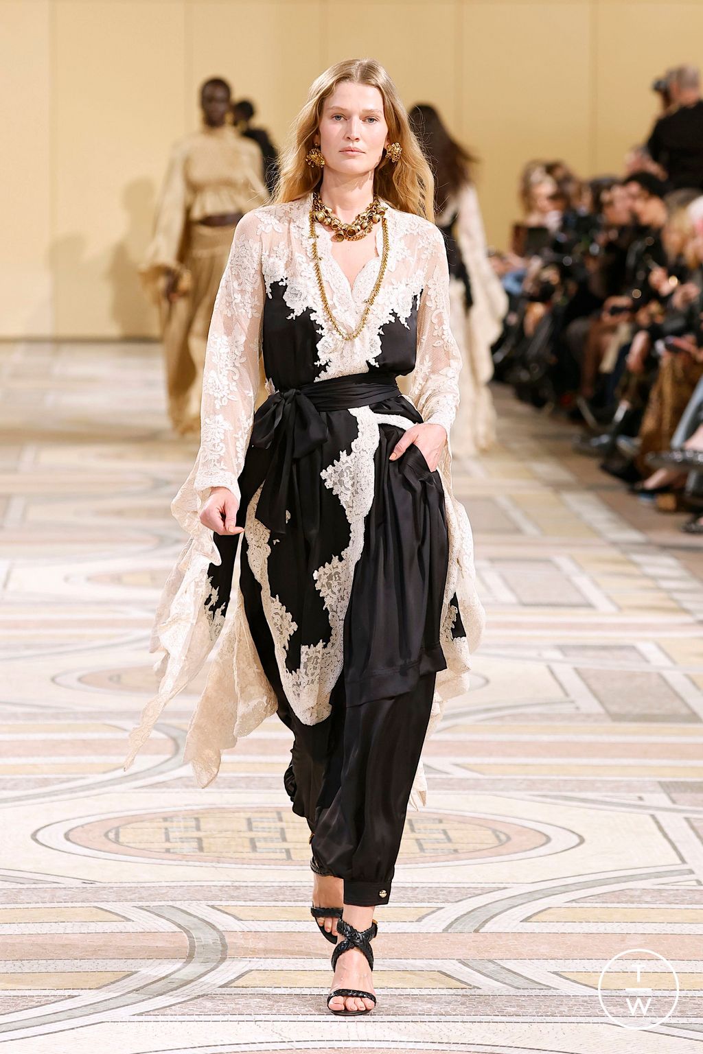 Fashion Week Paris Fall/Winter 2025 look 44 from the Zimmermann collection womenswear
