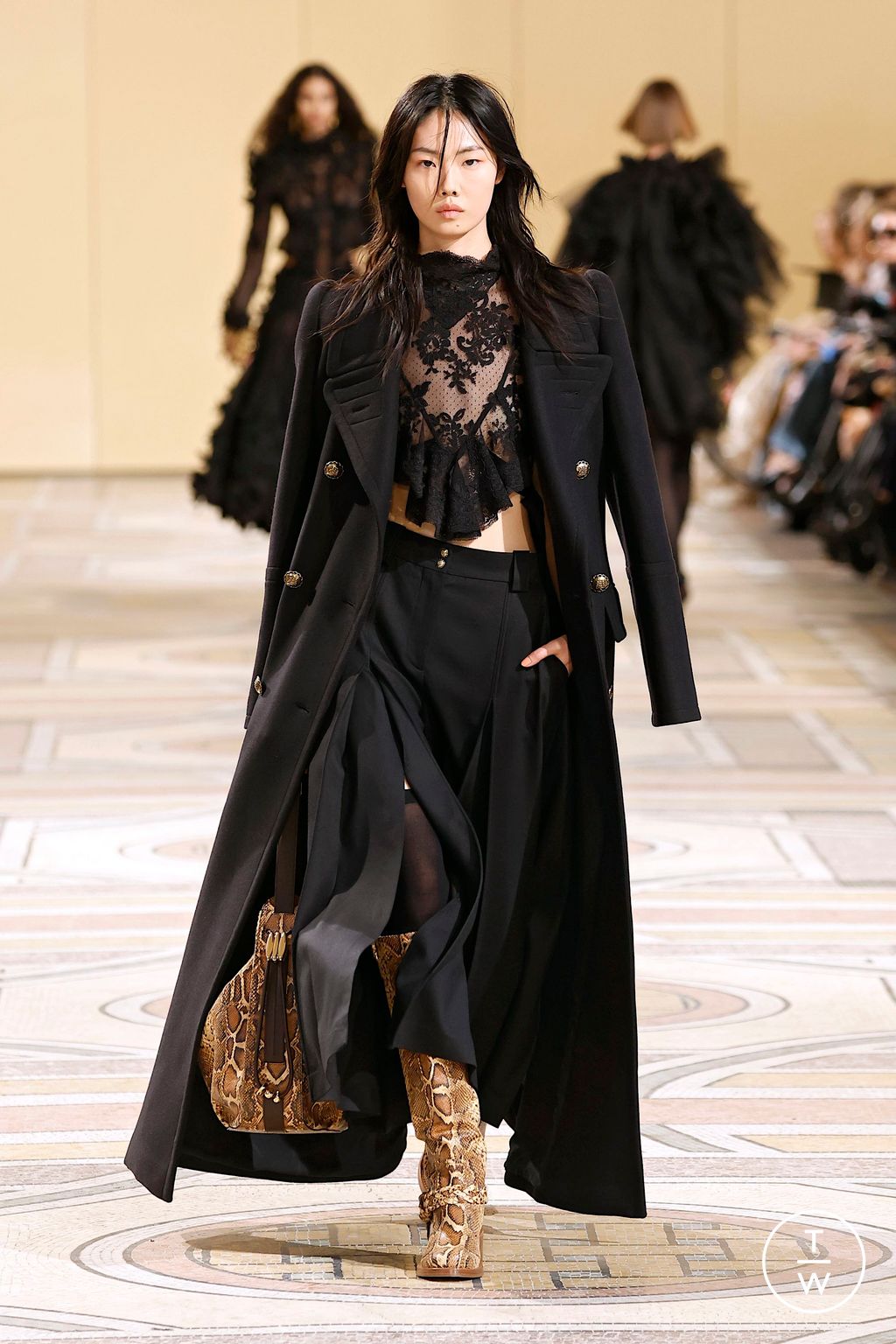Fashion Week Paris Fall/Winter 2025 look 48 from the Zimmermann collection womenswear