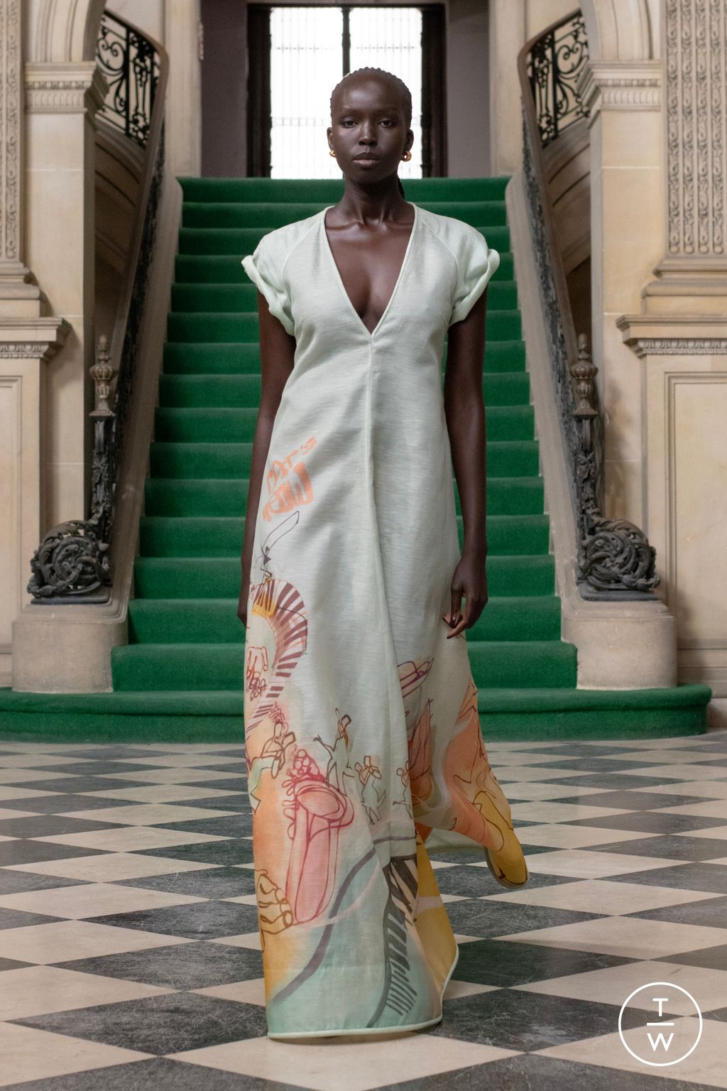 Fashion Week Paris Resort 2024 look 9 de la collection Zimmermann womenswear