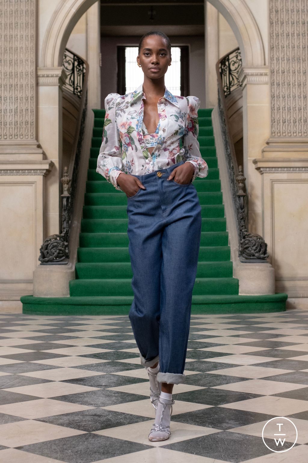 Fashion Week Paris Resort 2024 look 14 de la collection Zimmermann womenswear