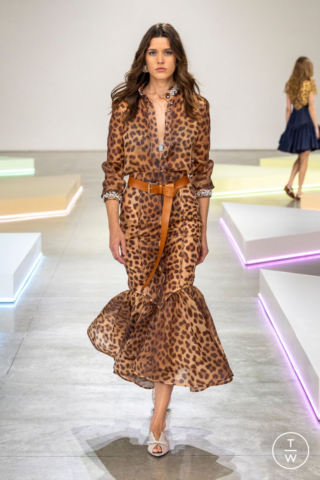 Fashion Week Paris Resort 2025 look 14 from the Zimmermann collection womenswear