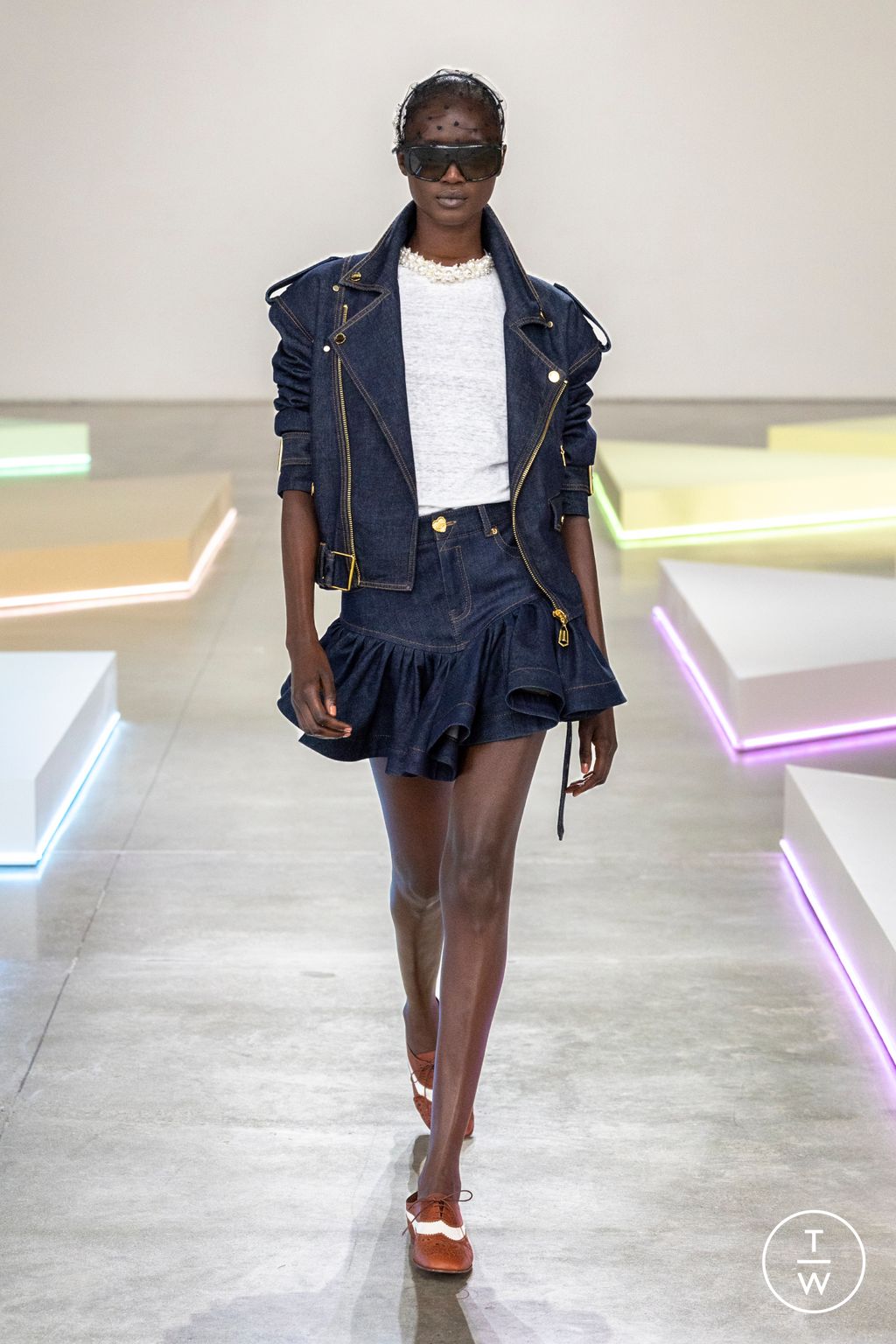 Fashion Week Paris Resort 2025 look 2 from the Zimmermann collection womenswear