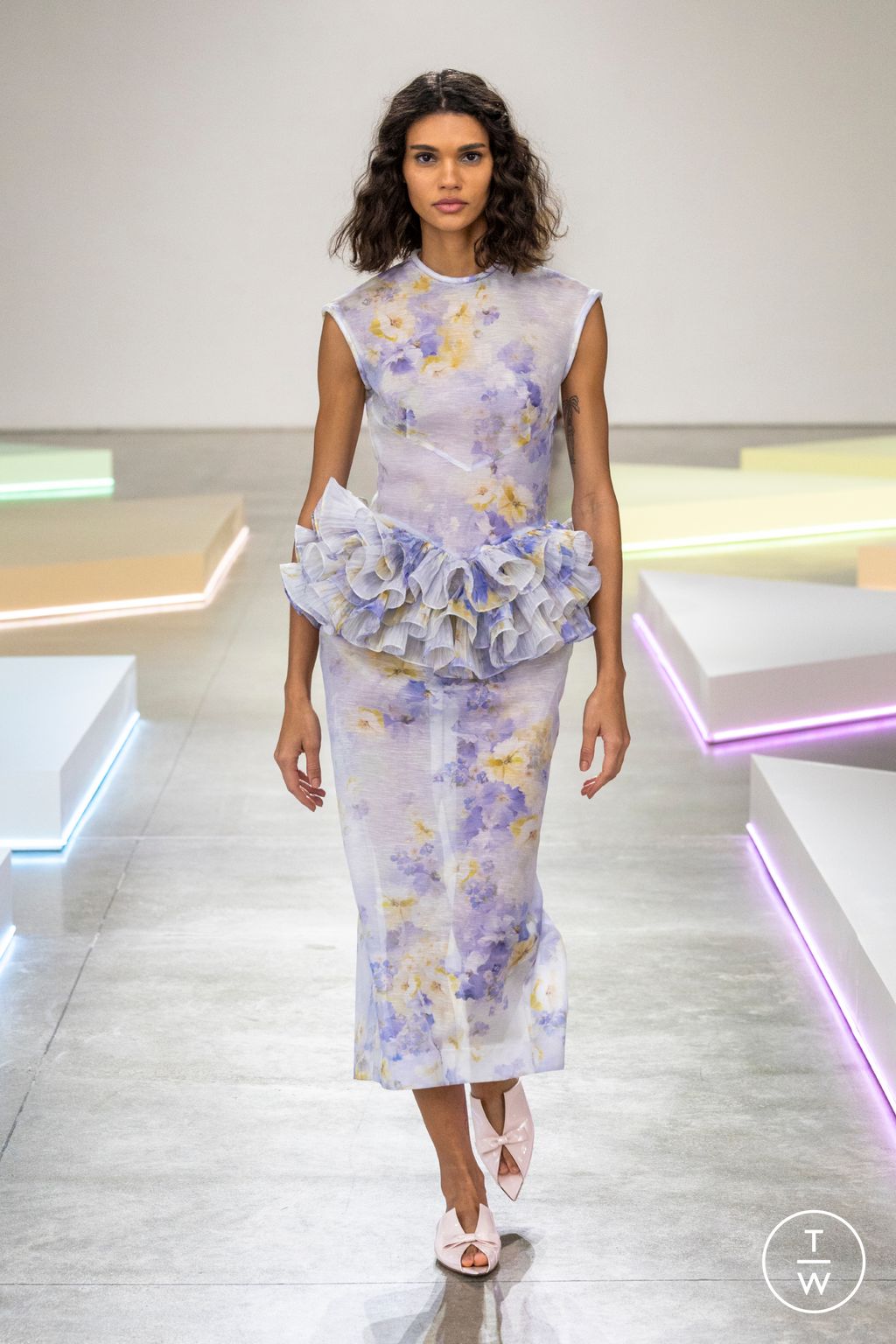 Fashion Week Paris Resort 2025 look 30 from the Zimmermann collection womenswear