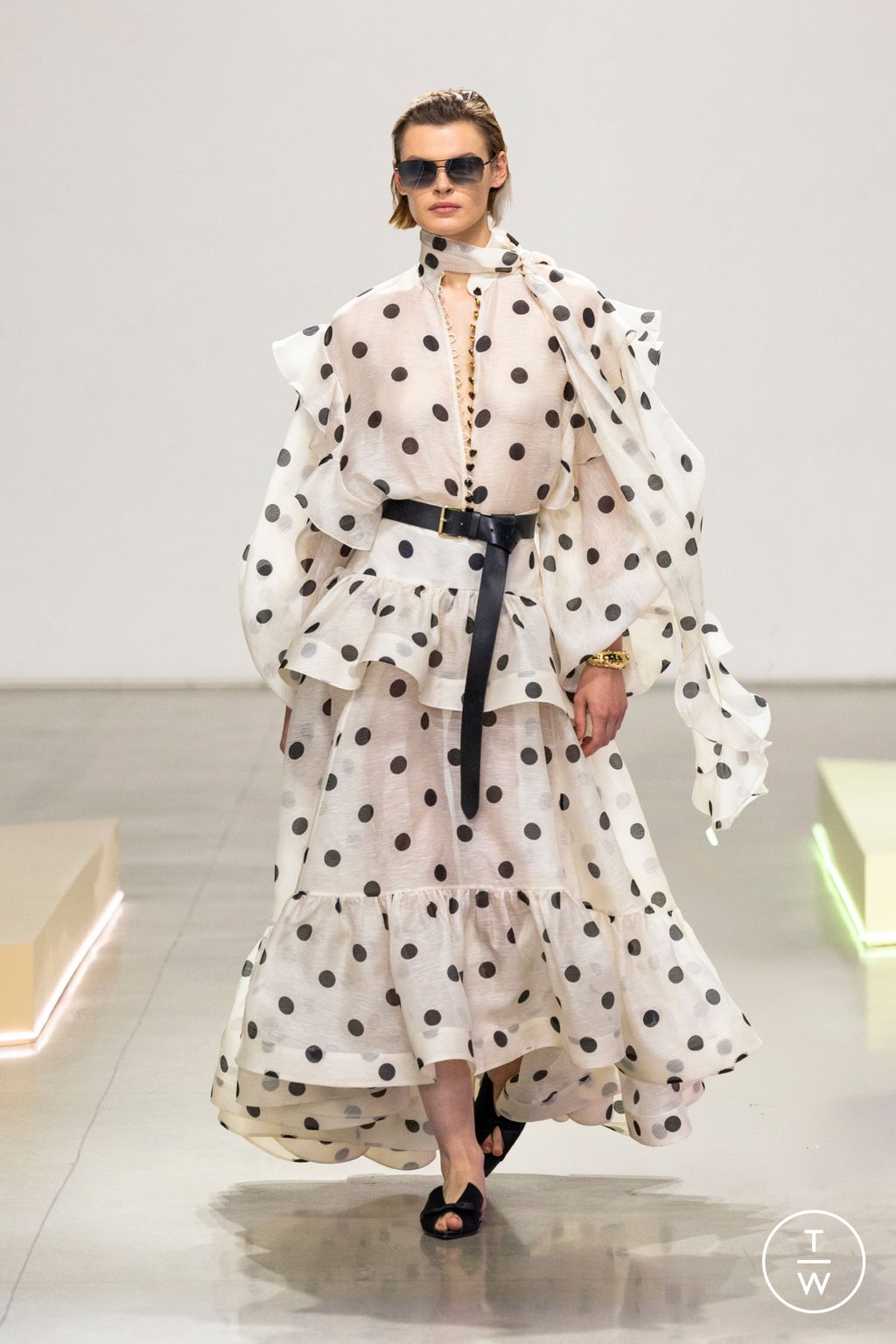 Fashion Week Paris Resort 2025 look 32 from the Zimmermann collection womenswear