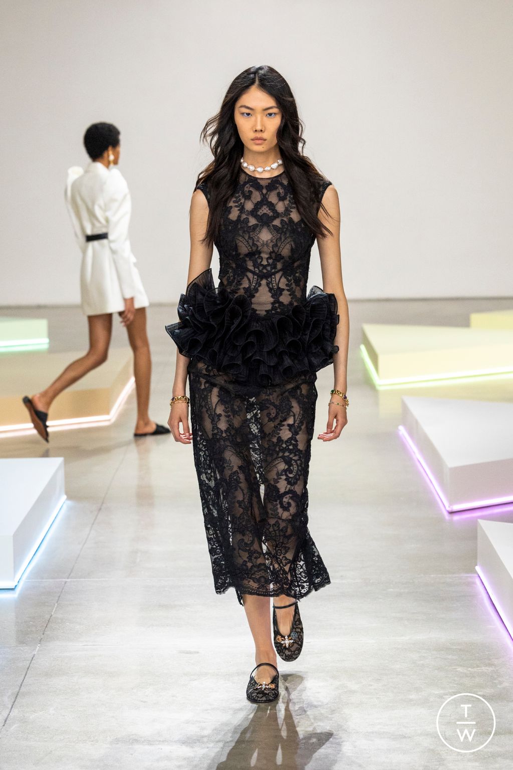 Fashion Week Paris Resort 2025 look 36 from the Zimmermann collection womenswear