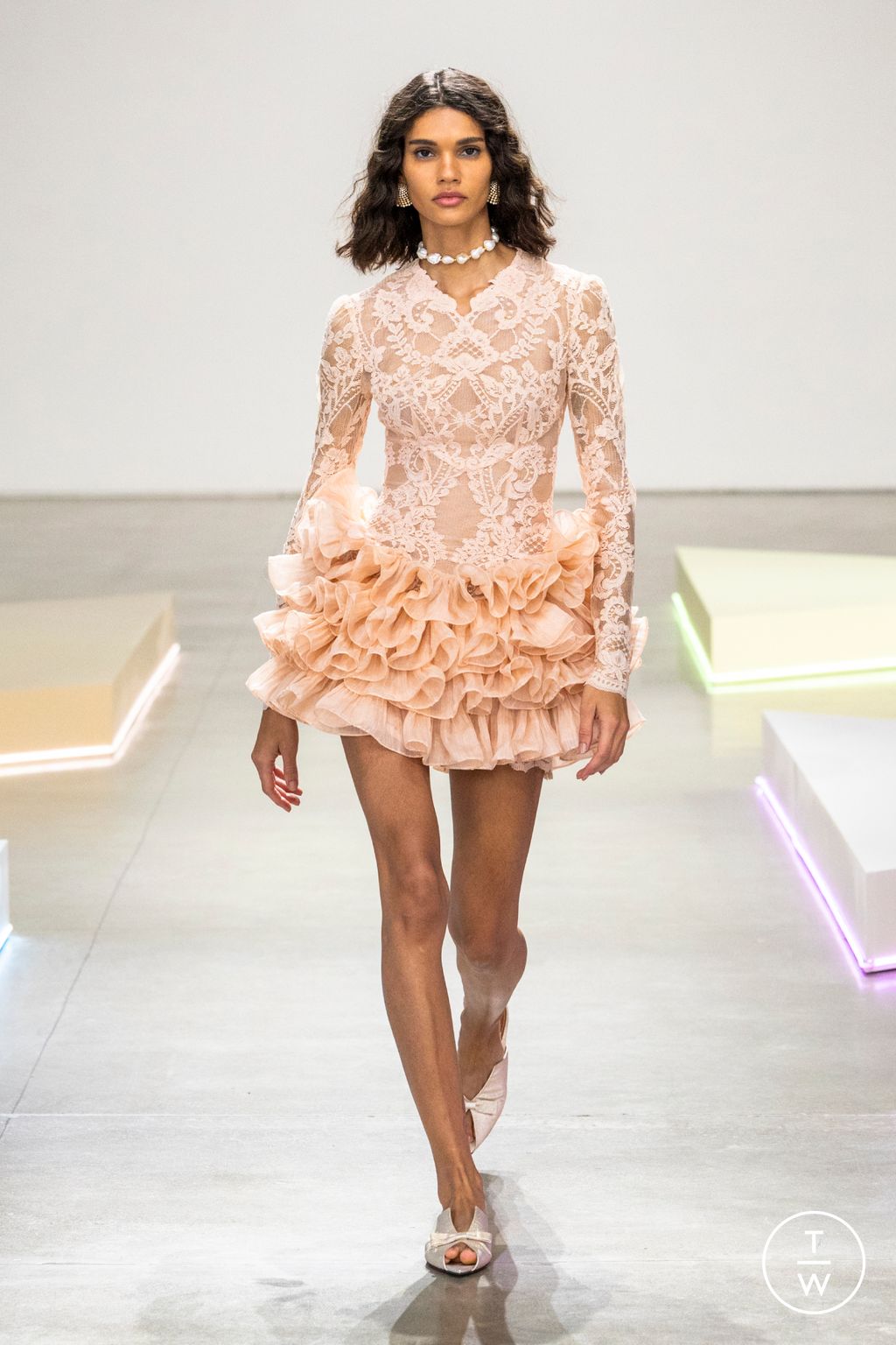 Fashion Week Paris Resort 2025 look 38 from the Zimmermann collection womenswear