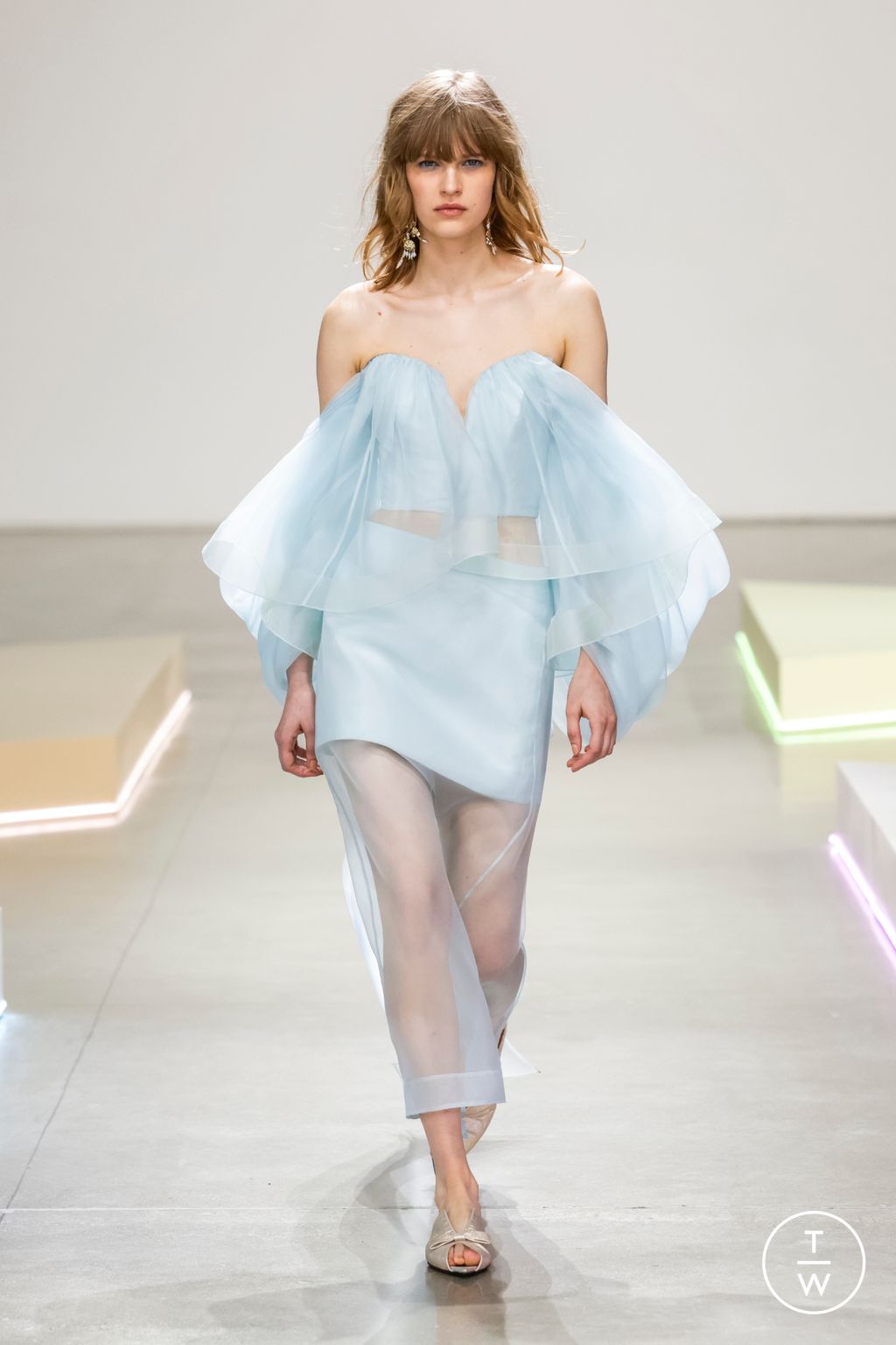 Fashion Week Paris Resort 2025 look 42 from the Zimmermann collection womenswear