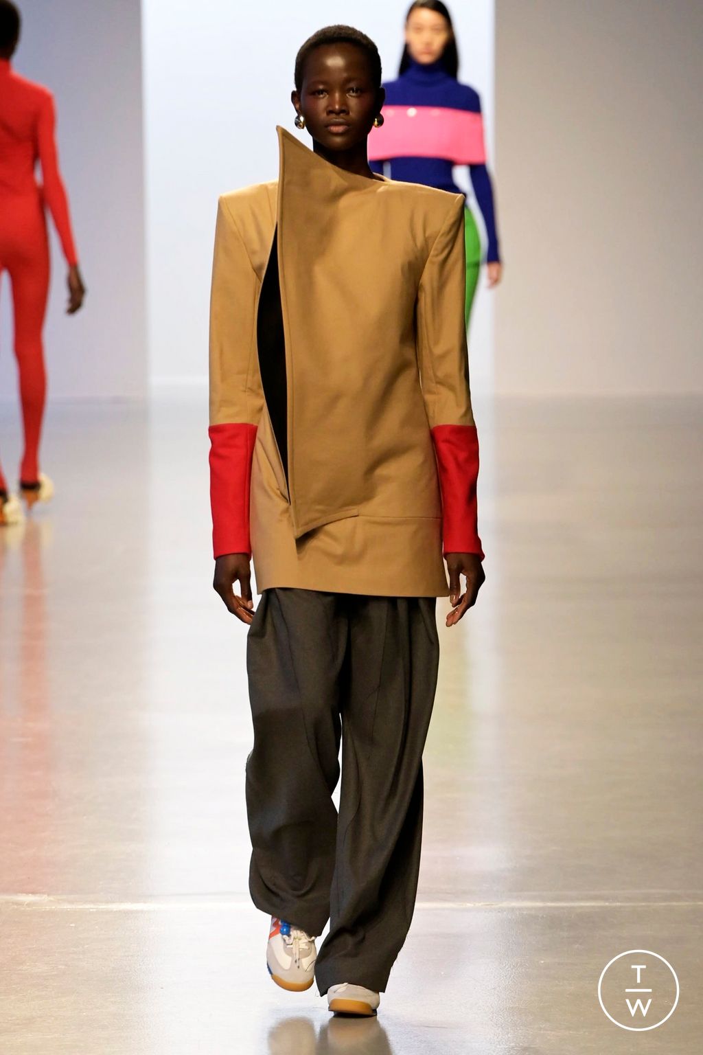 Fashion Week Paris Fall/Winter 2024 look 12 from the Zomer collection 女装