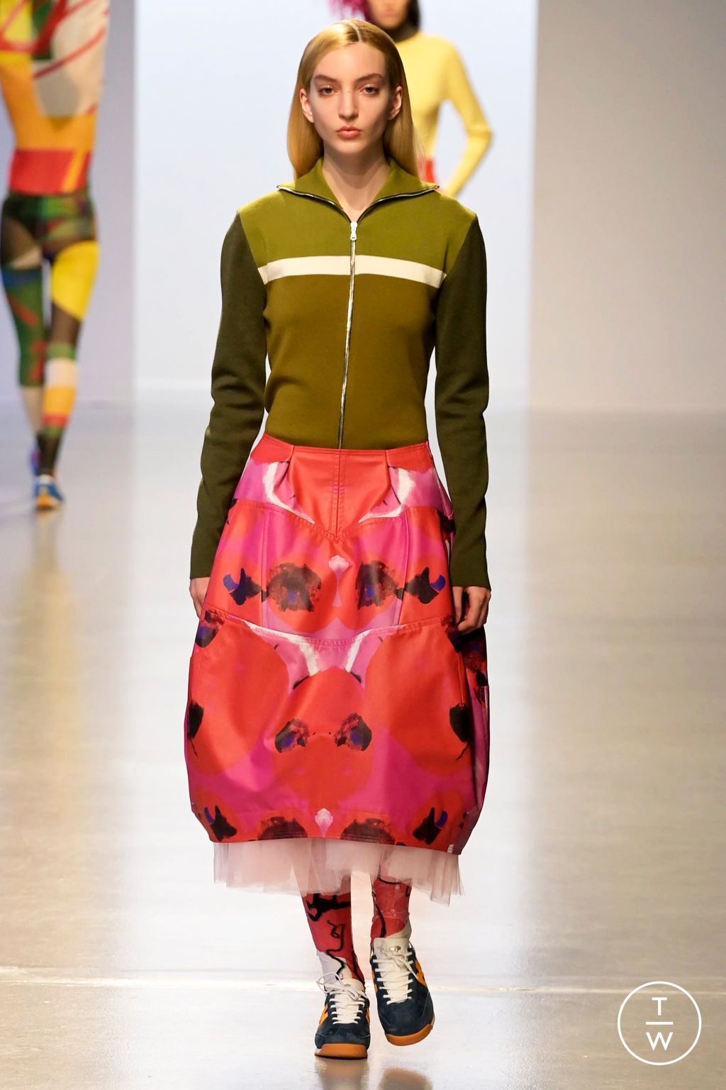 Fashion Week Paris Fall/Winter 2024 look 19 from the Zomer collection 女装