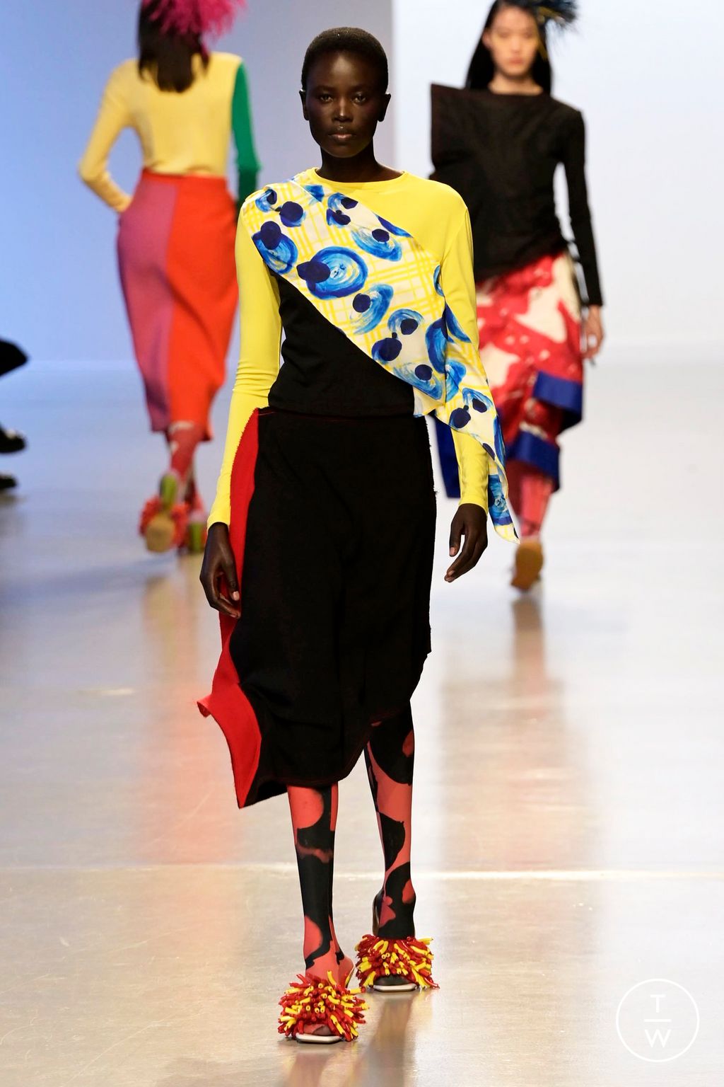 Fashion Week Paris Fall/Winter 2024 look 22 from the Zomer collection 女装
