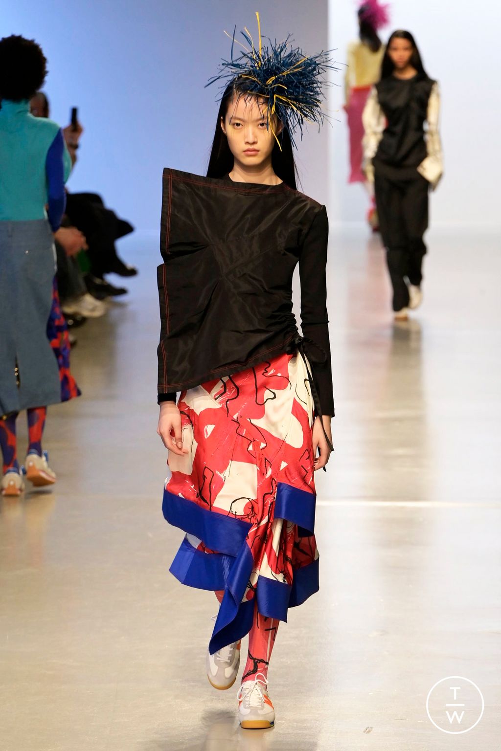 Fashion Week Paris Fall/Winter 2024 look 23 from the Zomer collection 女装