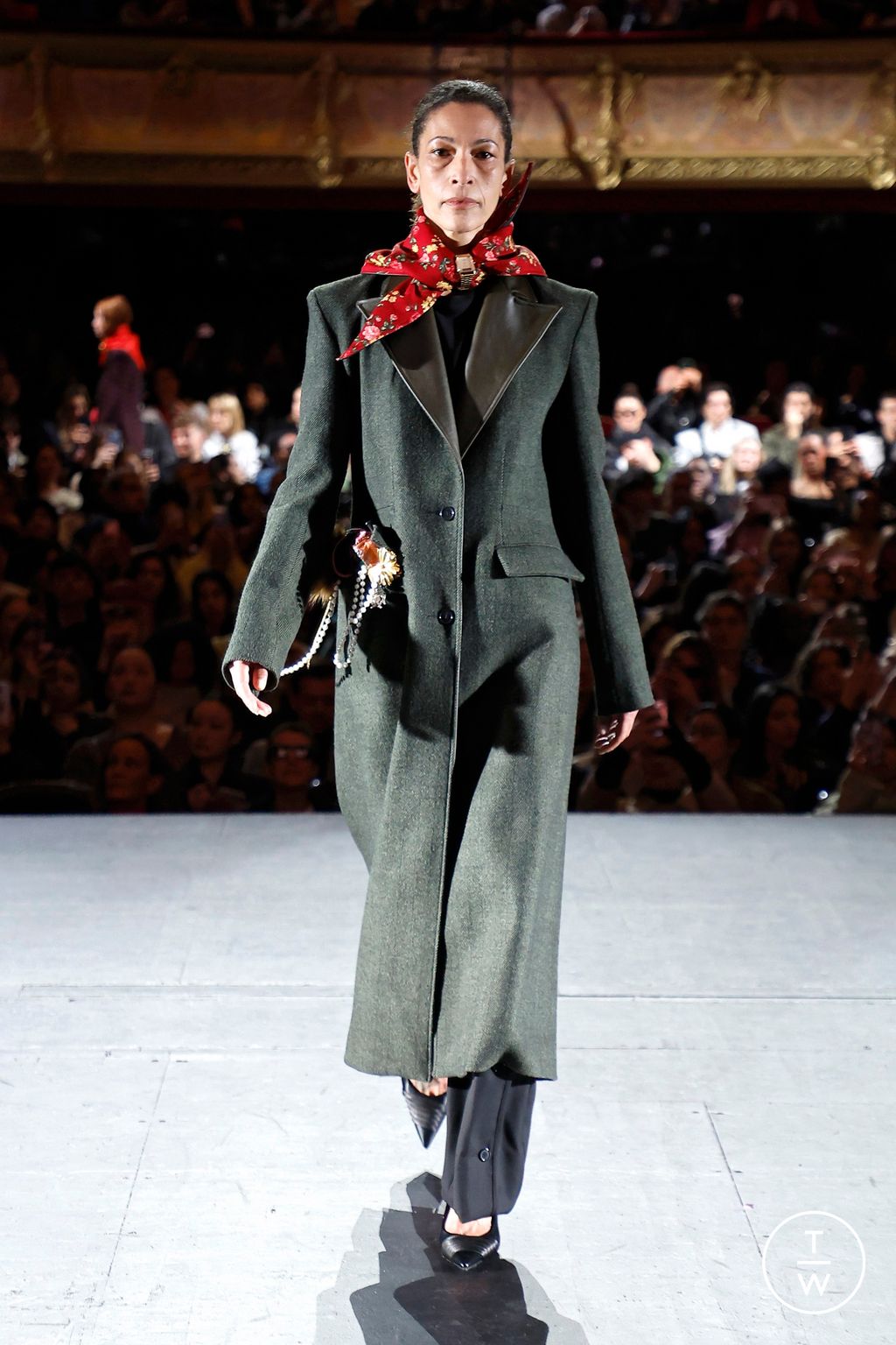 Fashion Week Paris Fall/Winter 2026 look 5 from the Zomer collection womenswear