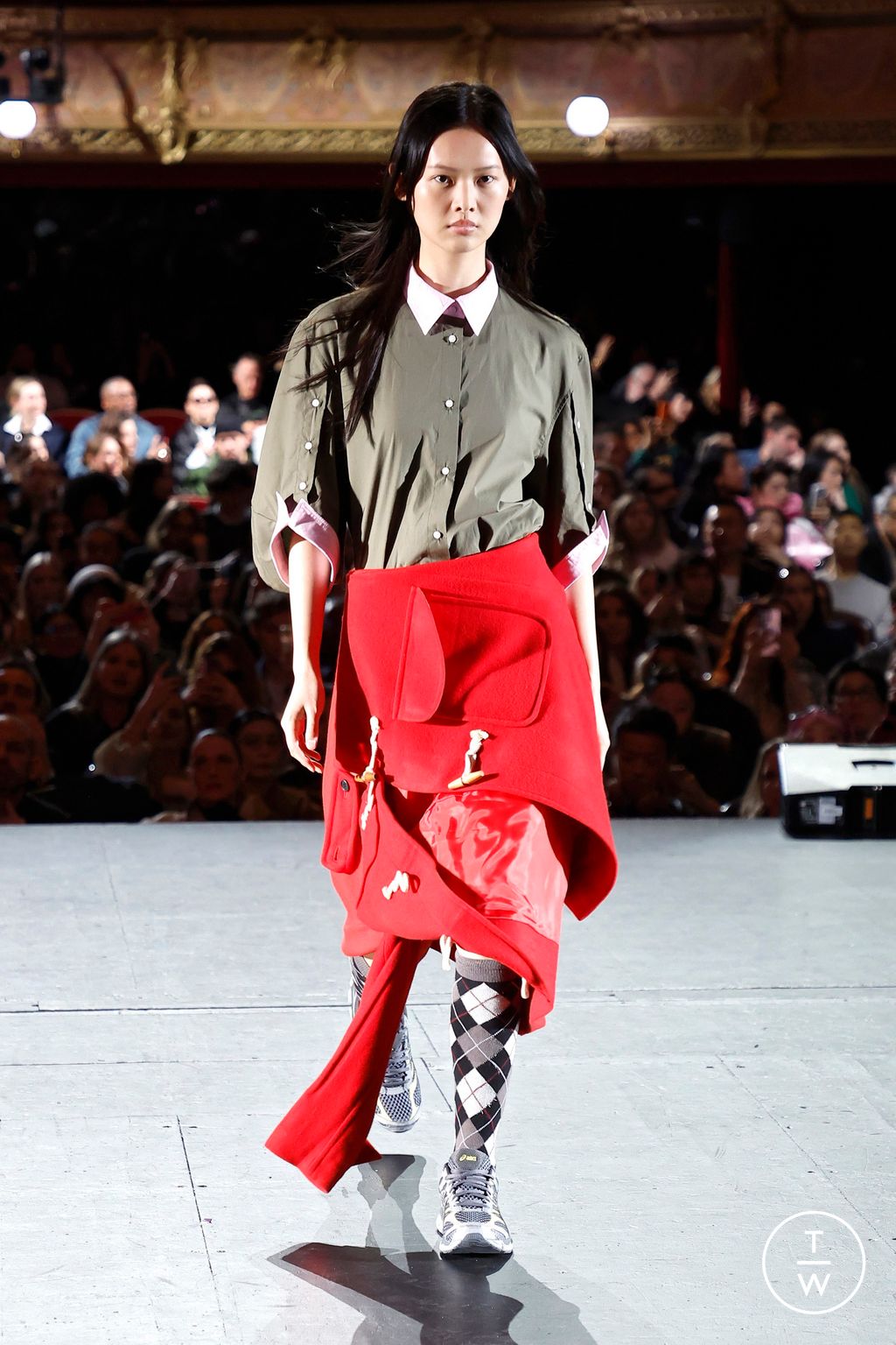 Fashion Week Paris Fall/Winter 2026 look 8 from the Zomer collection womenswear