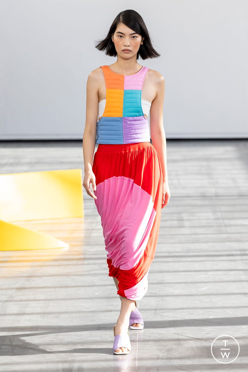 Fashion Week Paris Spring/Summer 2024 look 3 from the Zomer collection womenswear