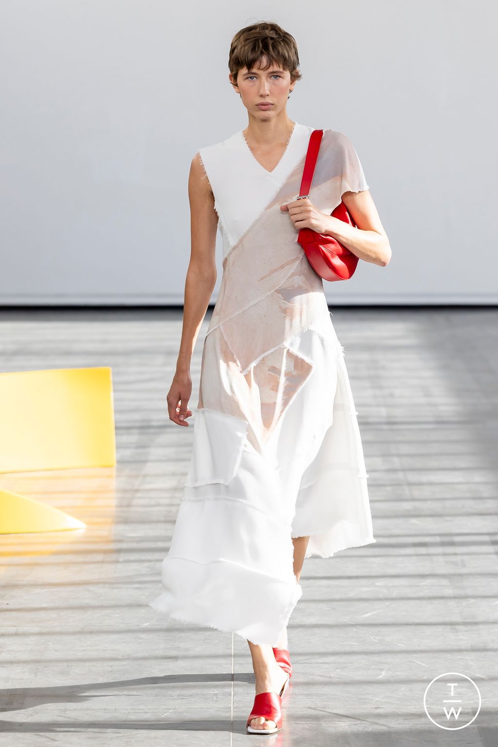 Fashion Week Paris Spring/Summer 2024 look 12 from the Zomer collection 女装