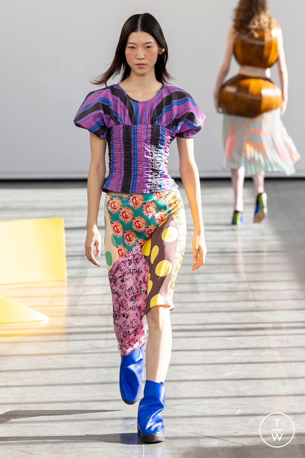 Fashion Week Paris Spring/Summer 2024 look 17 from the Zomer collection 女装